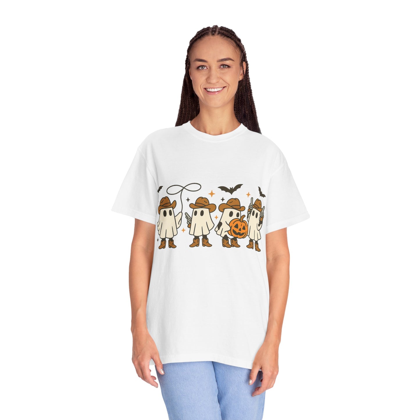 Western Ghost T-Shirt, Halloween Shirt, Cute Ghost Shirt, Halloween Party Shirt, Spooky Fall Shirt, Country Girl Gift