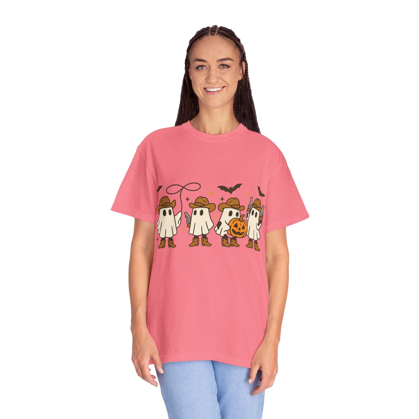 Western Ghost T-Shirt, Halloween Shirt, Cute Ghost Shirt, Halloween Party Shirt, Spooky Fall Shirt, Country Girl Gift