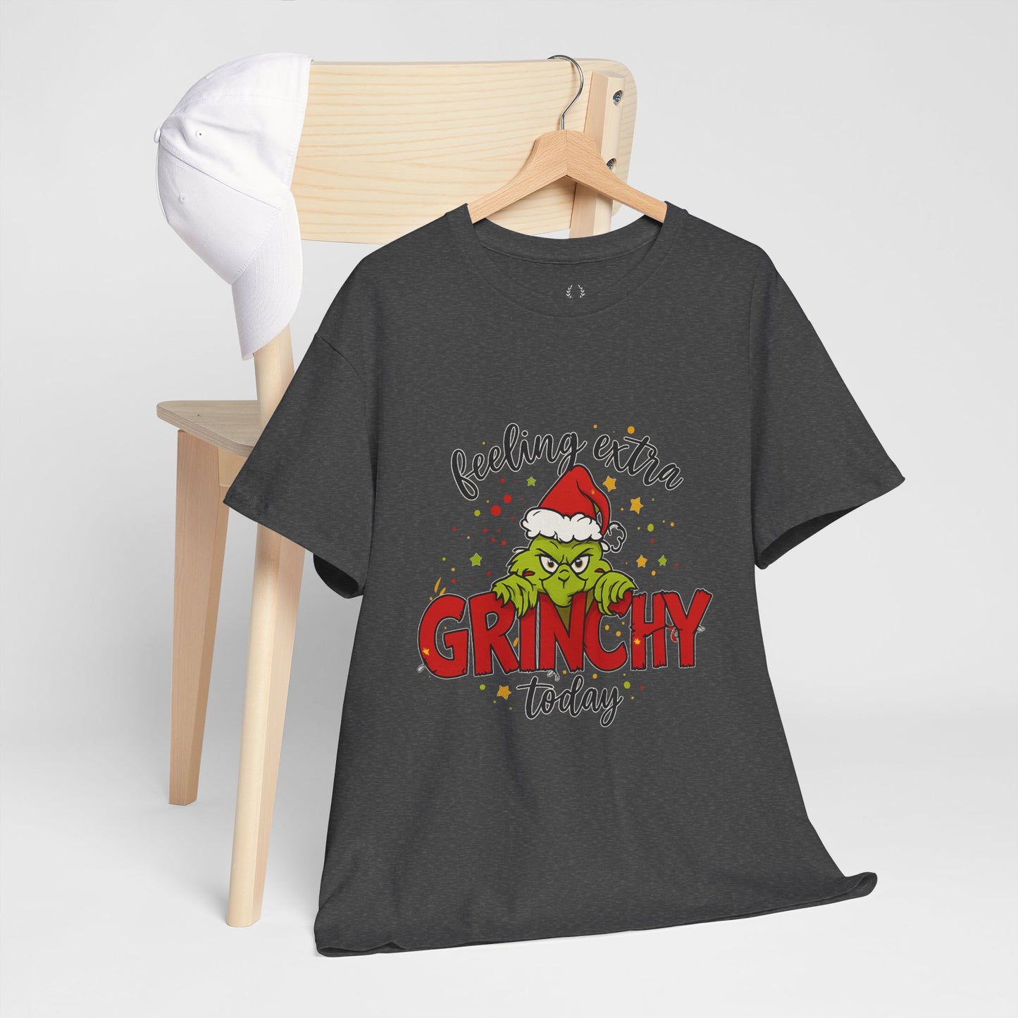 Grinch “Feeling Extra Grinchy Today” Christmas T-Shirt – Funny Holiday Tee