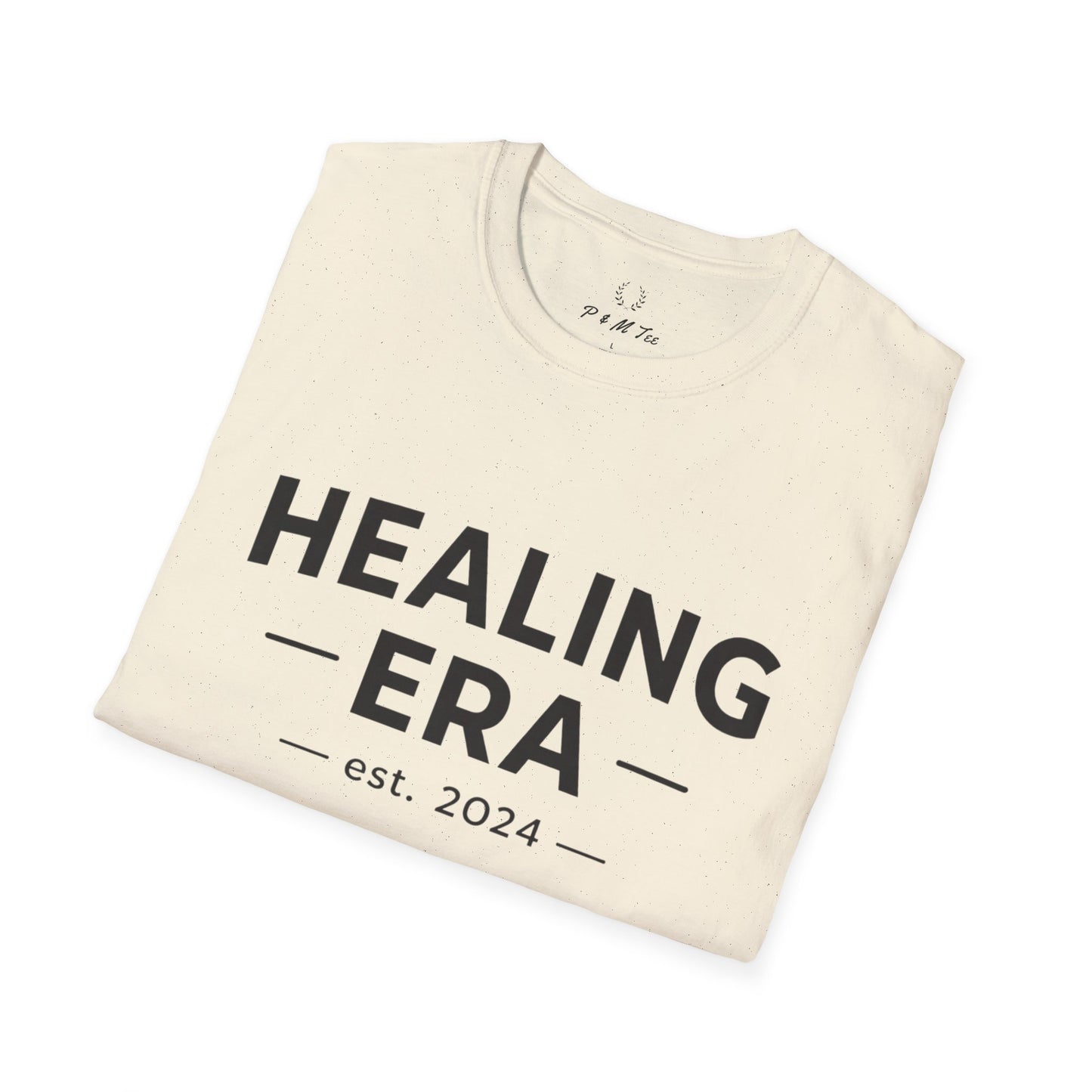 Healing Era T-Shirt | “Healing Era Est. 2024” Minimal Wellness Tee