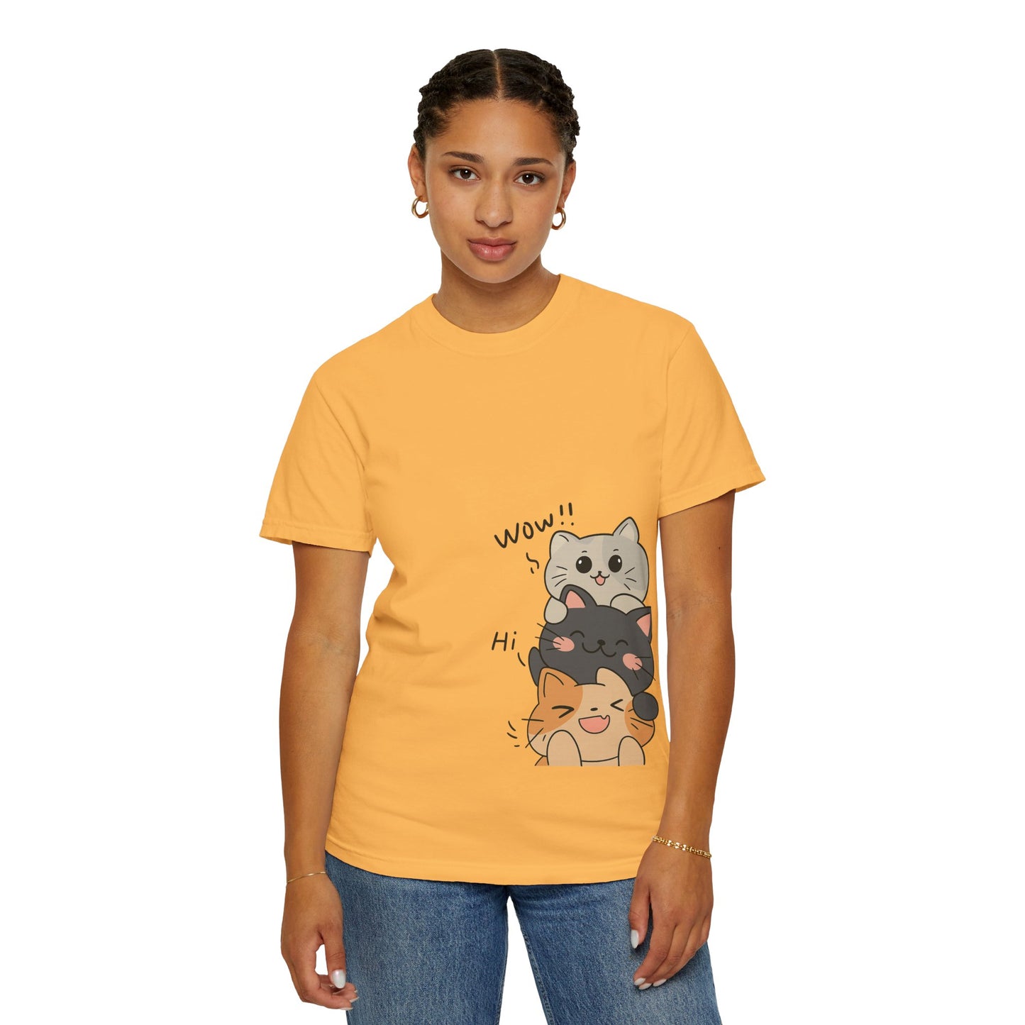 Cat Stack Unisex T-shirt for Cat Lovers