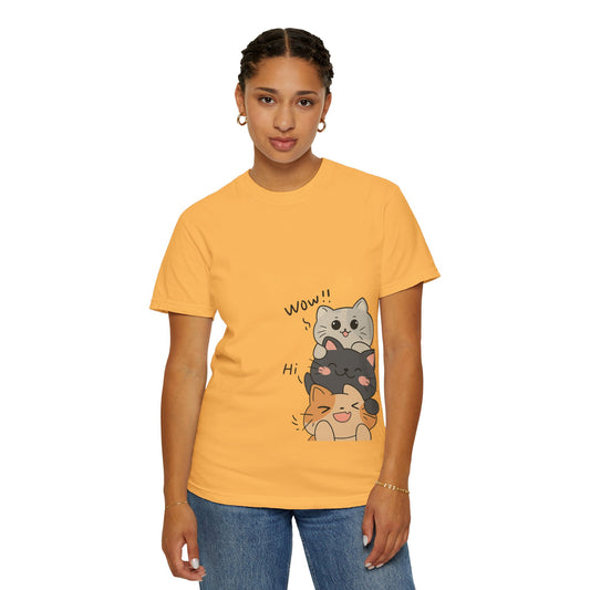 Cat Stack Unisex T-shirt for Cat Lovers