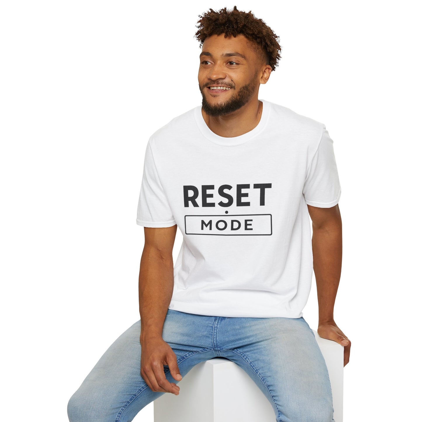 Reset Mode T-Shirt | Minimalist Motivational Graphic Tee