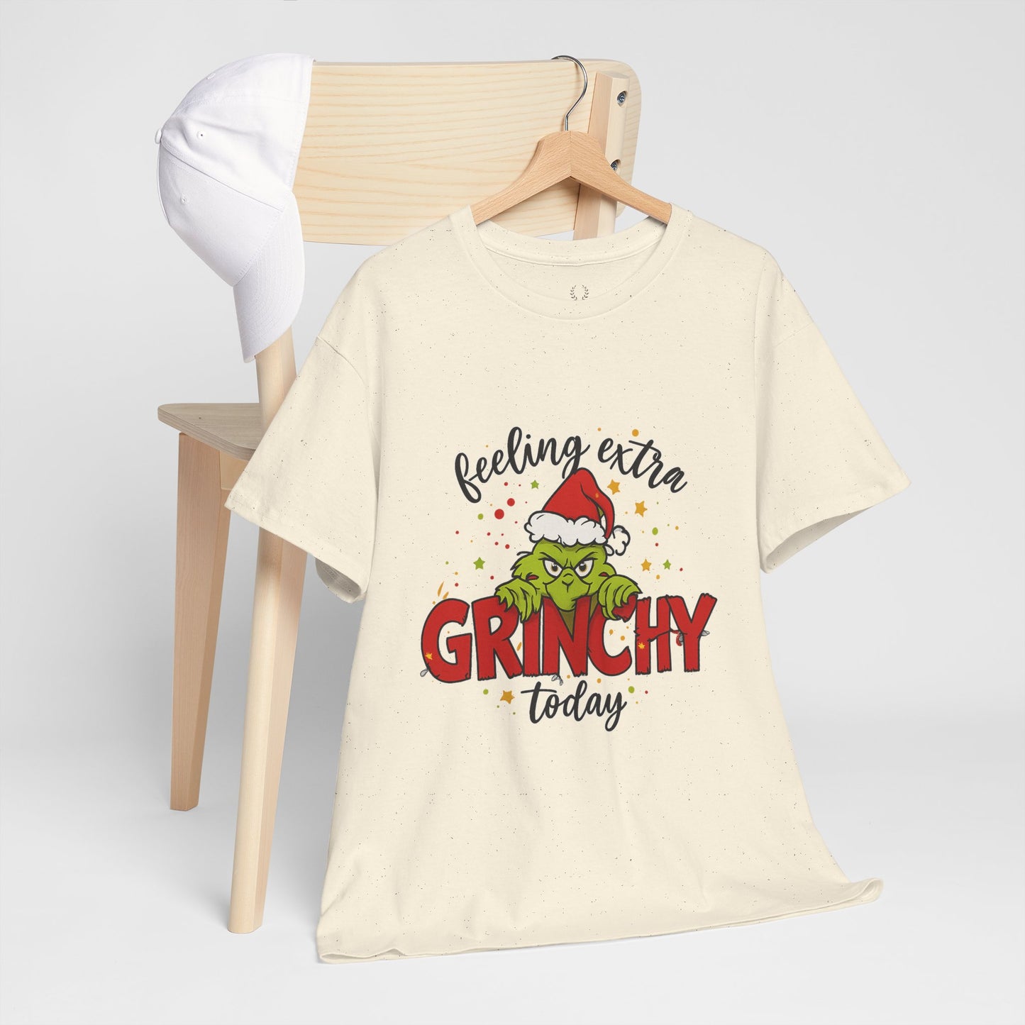 Grinch “Feeling Extra Grinchy Today” Christmas T-Shirt – Funny Holiday Tee