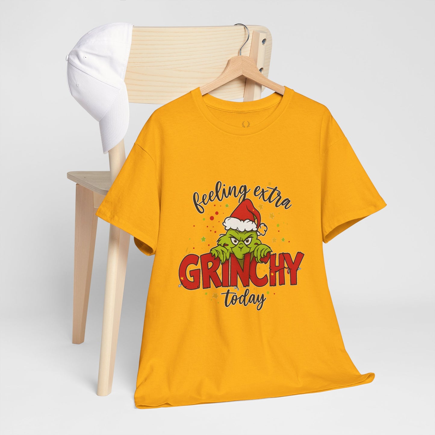 Grinch “Feeling Extra Grinchy Today” Christmas T-Shirt – Funny Holiday Tee
