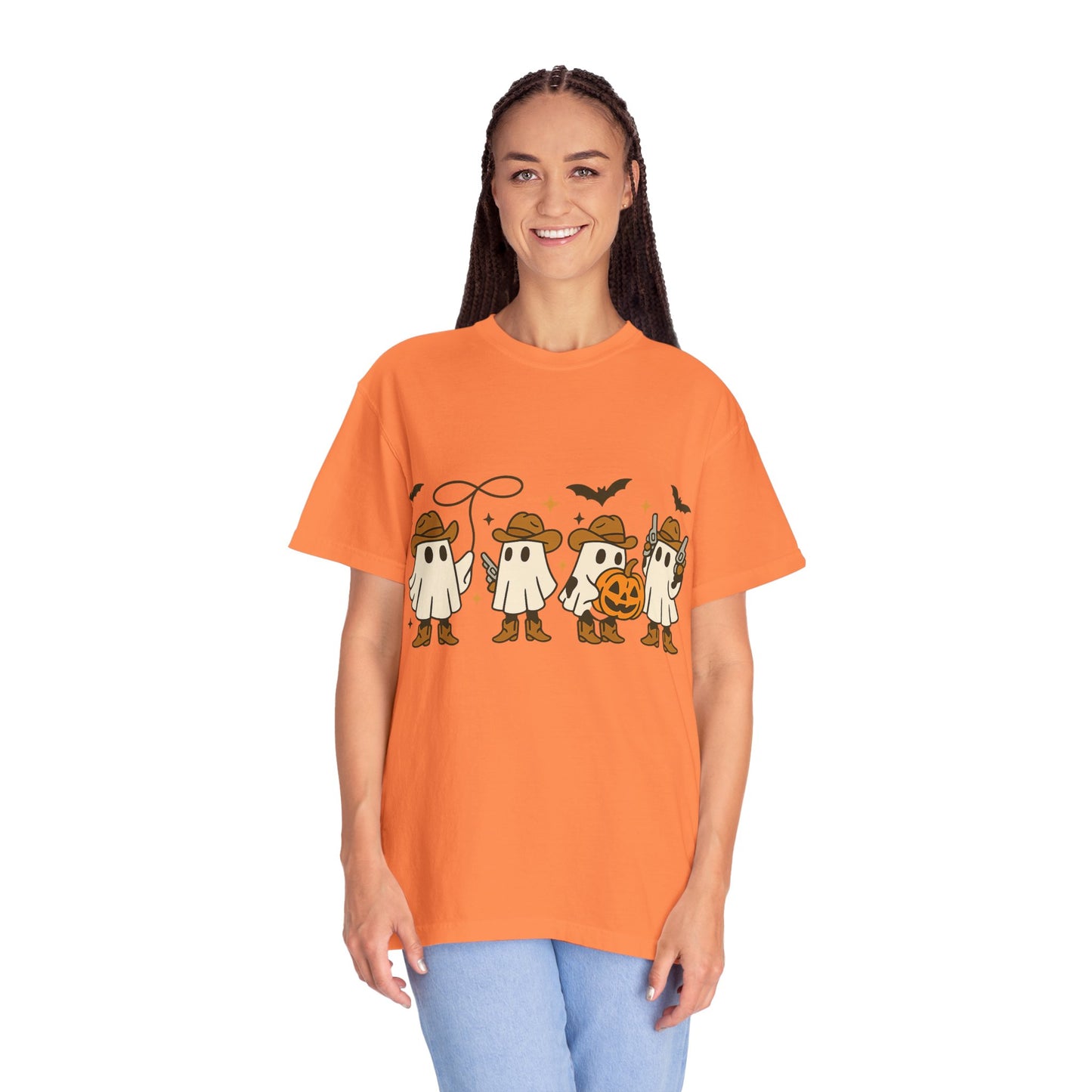 Western Ghost T-Shirt, Halloween Shirt, Cute Ghost Shirt, Halloween Party Shirt, Spooky Fall Shirt, Country Girl Gift
