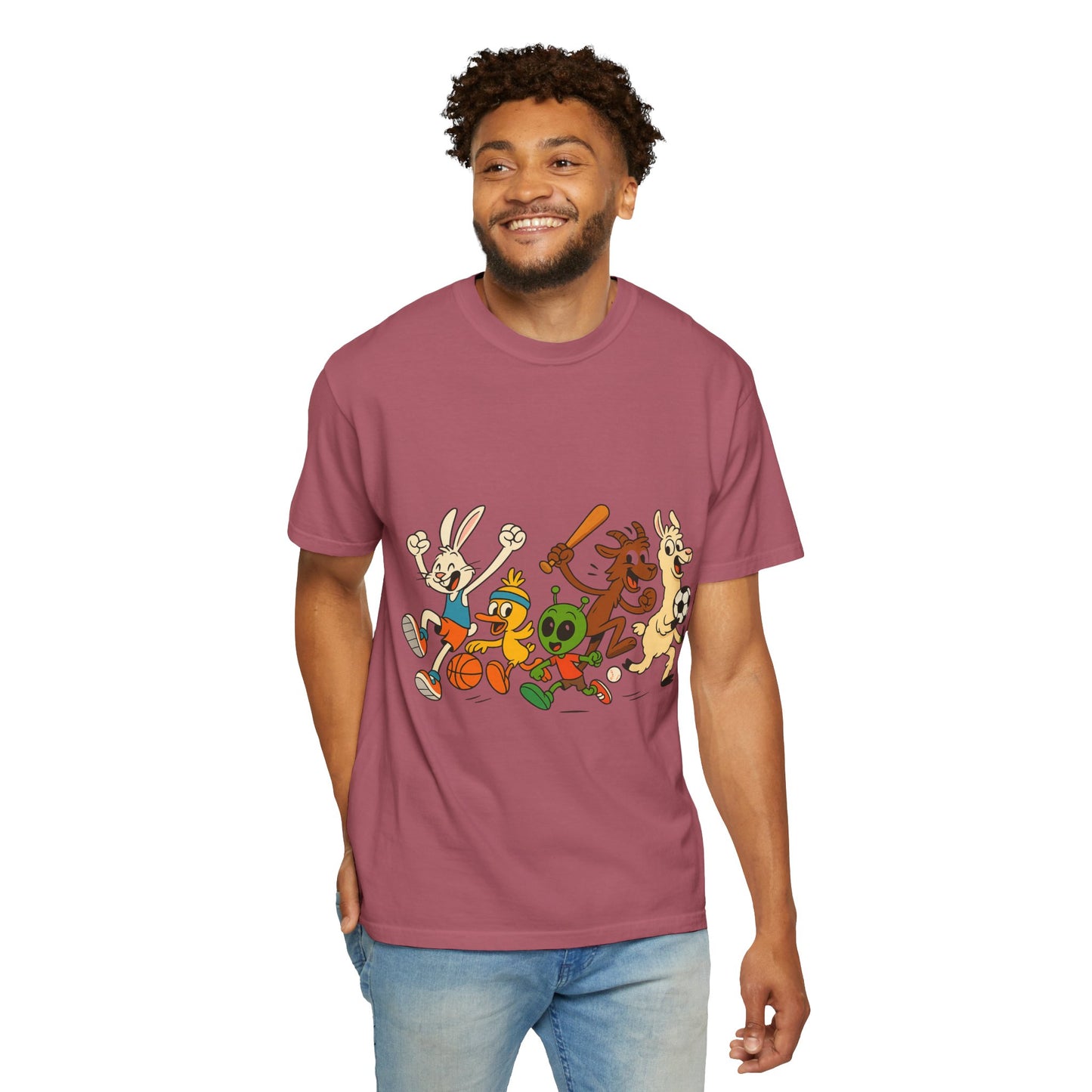 Cartoon Sports Team T-Shirt