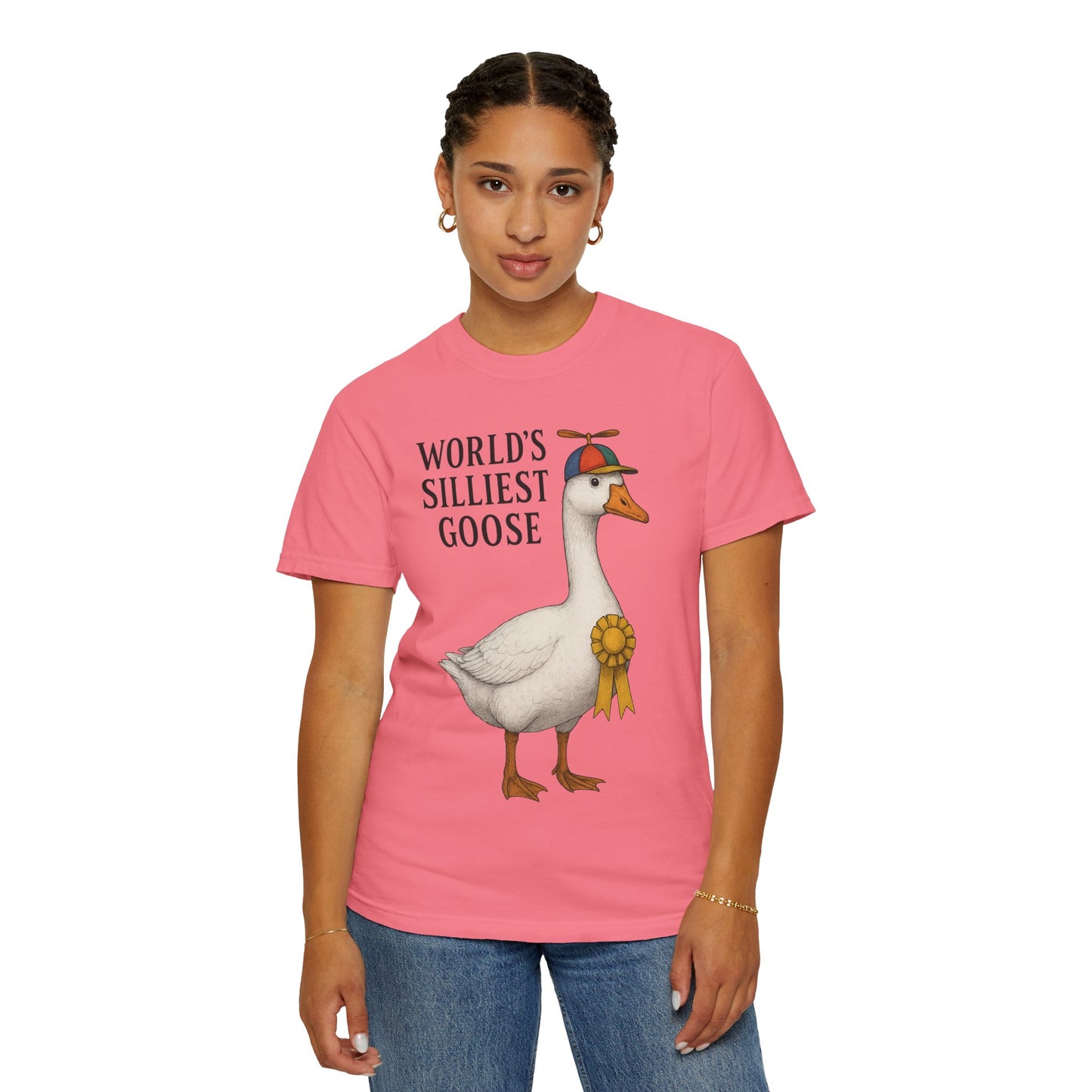 World’s Silliest Goose T-Shirt – Funny Award-Winning Goose Tee