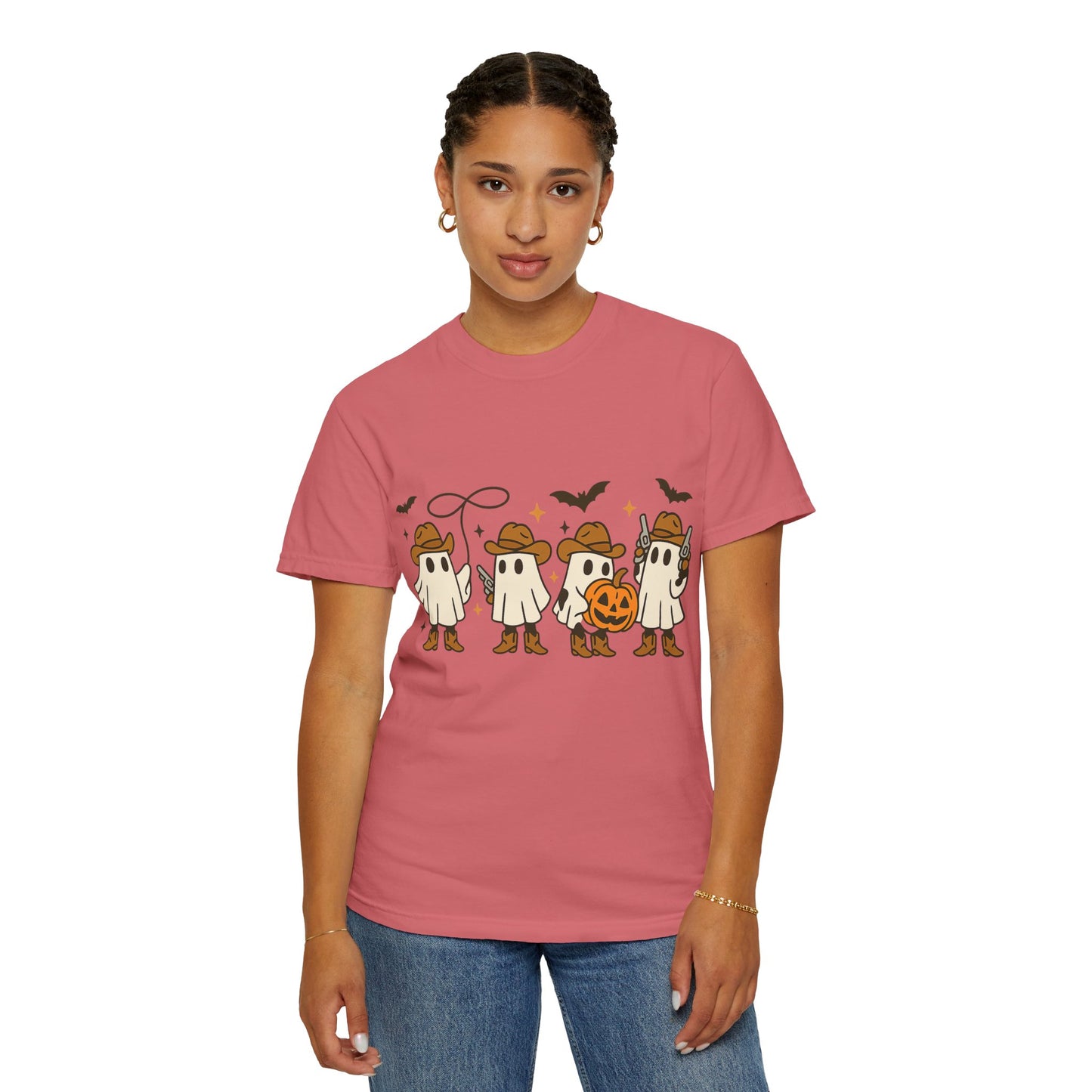 Western Ghost T-Shirt, Halloween Shirt, Cute Ghost Shirt, Halloween Party Shirt, Spooky Fall Shirt, Country Girl Gift