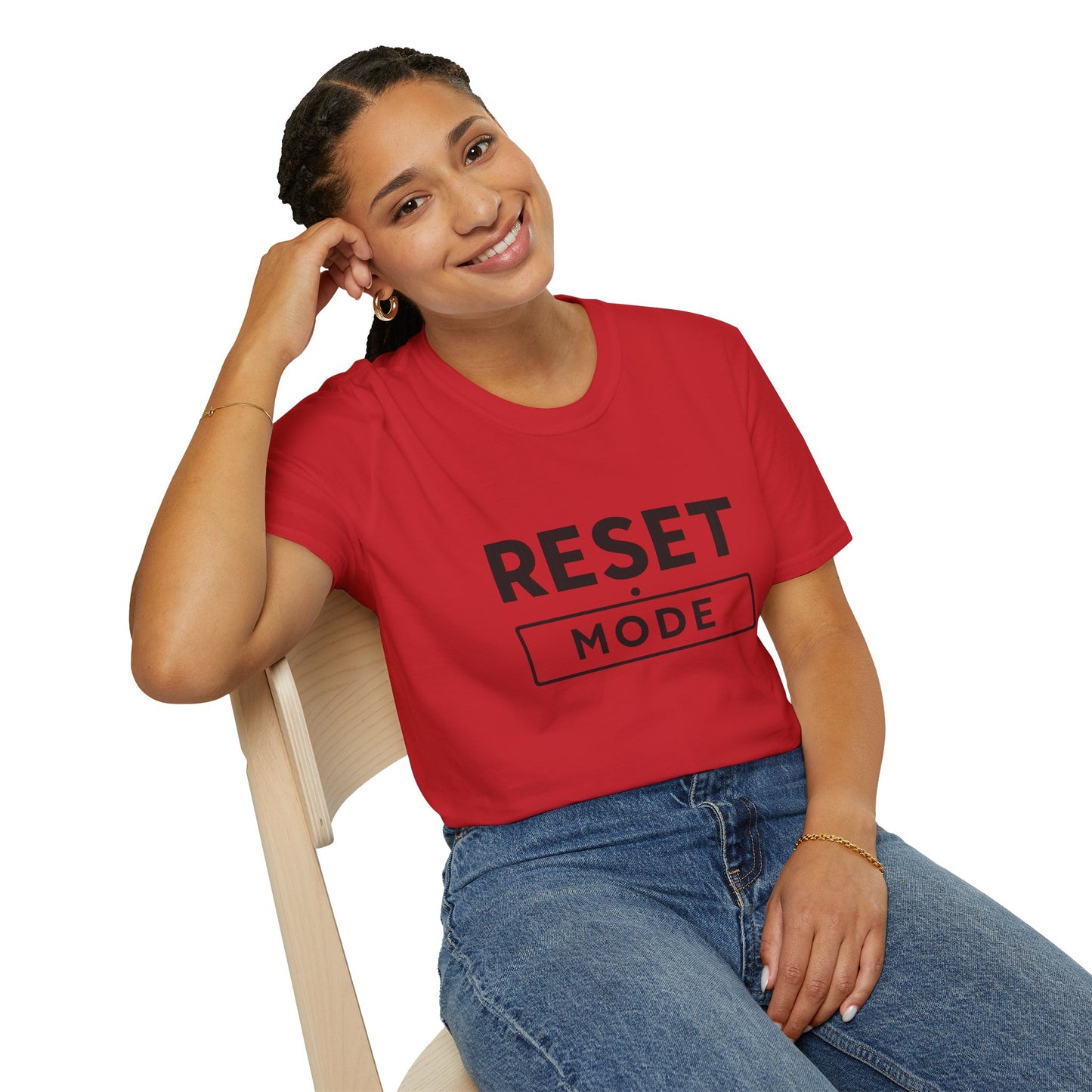 Reset Mode T-Shirt | Minimalist Motivational Graphic Tee