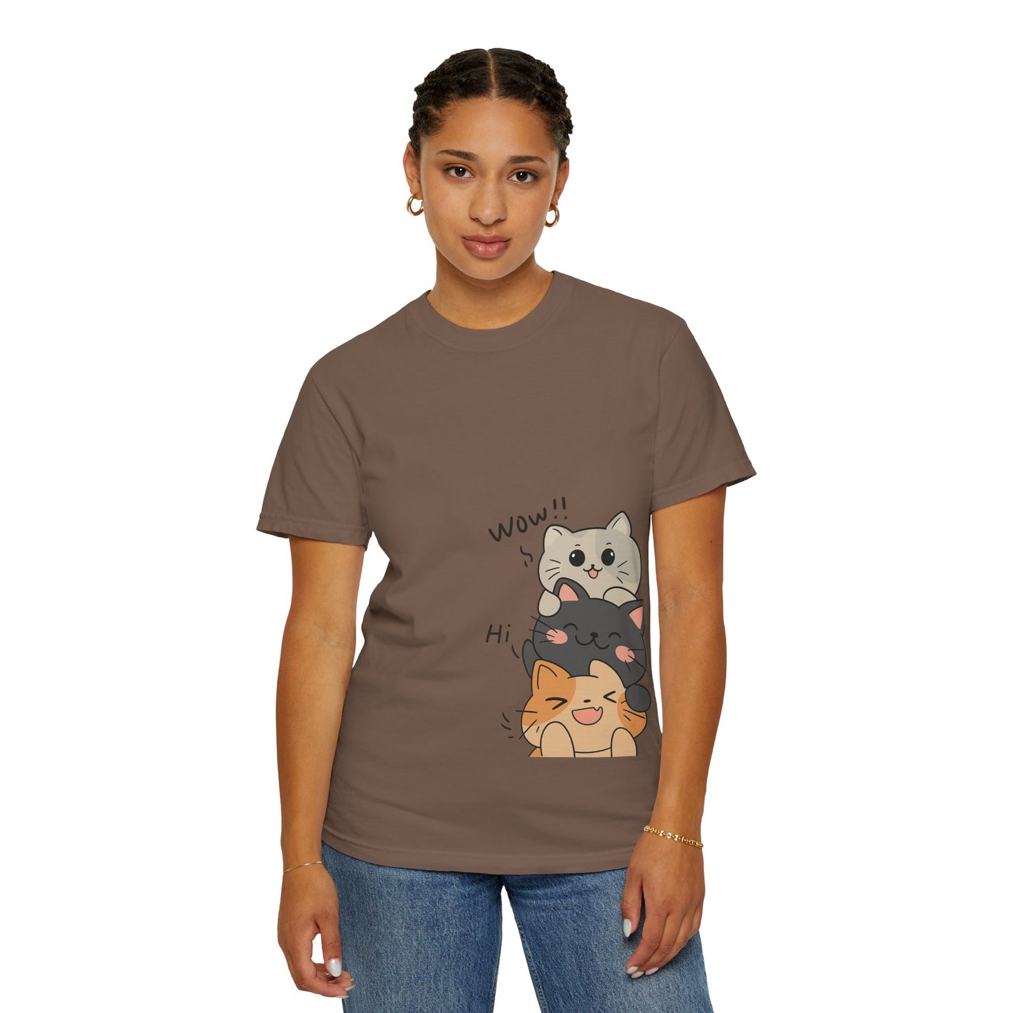 Cat Stack Unisex T-shirt for Cat Lovers