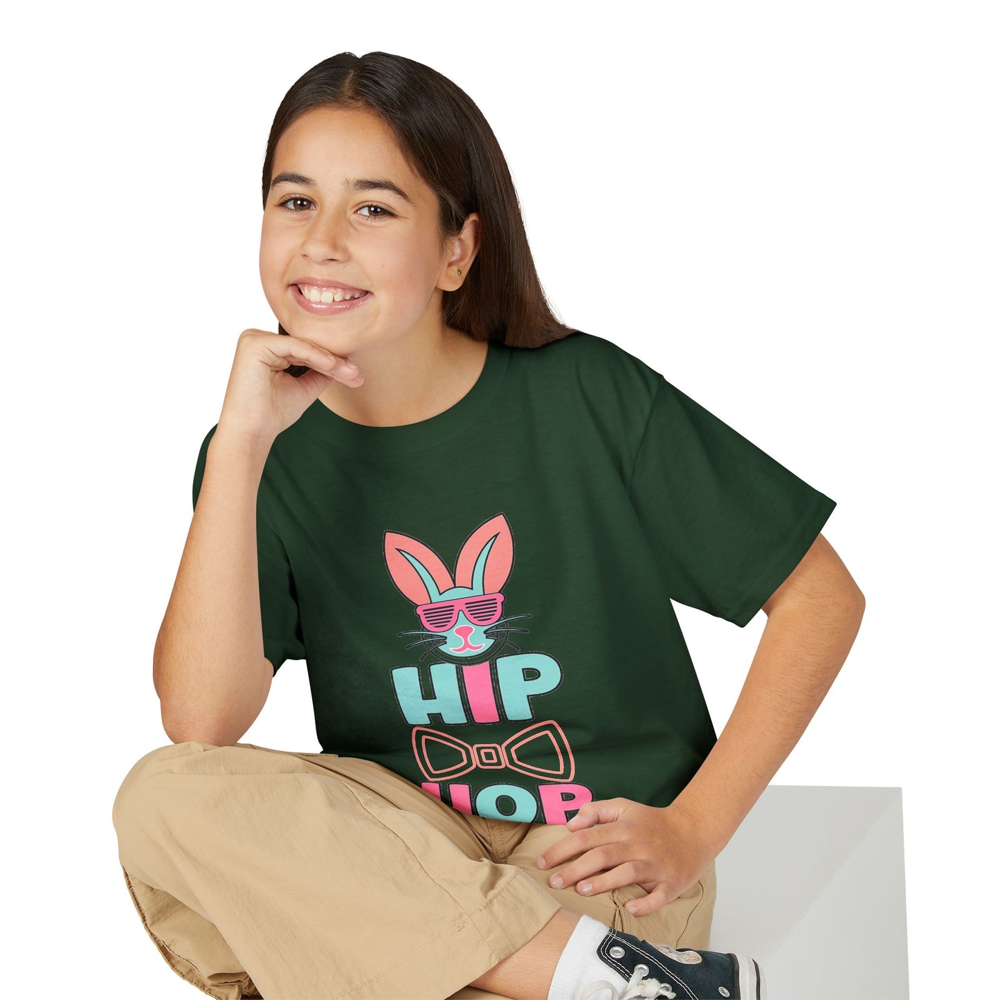 Youth Hip Hop Bunny T-Shirt — Cute Kids Graphic Tee