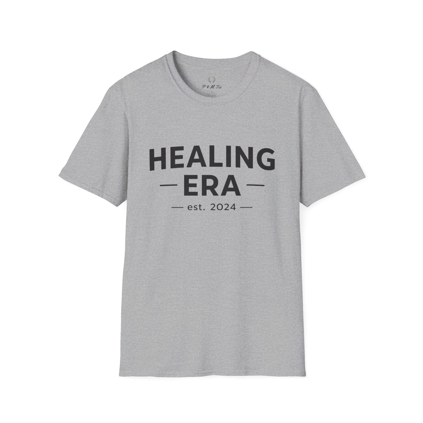 Healing Era T-Shirt | “Healing Era Est. 2024” Minimal Wellness Tee