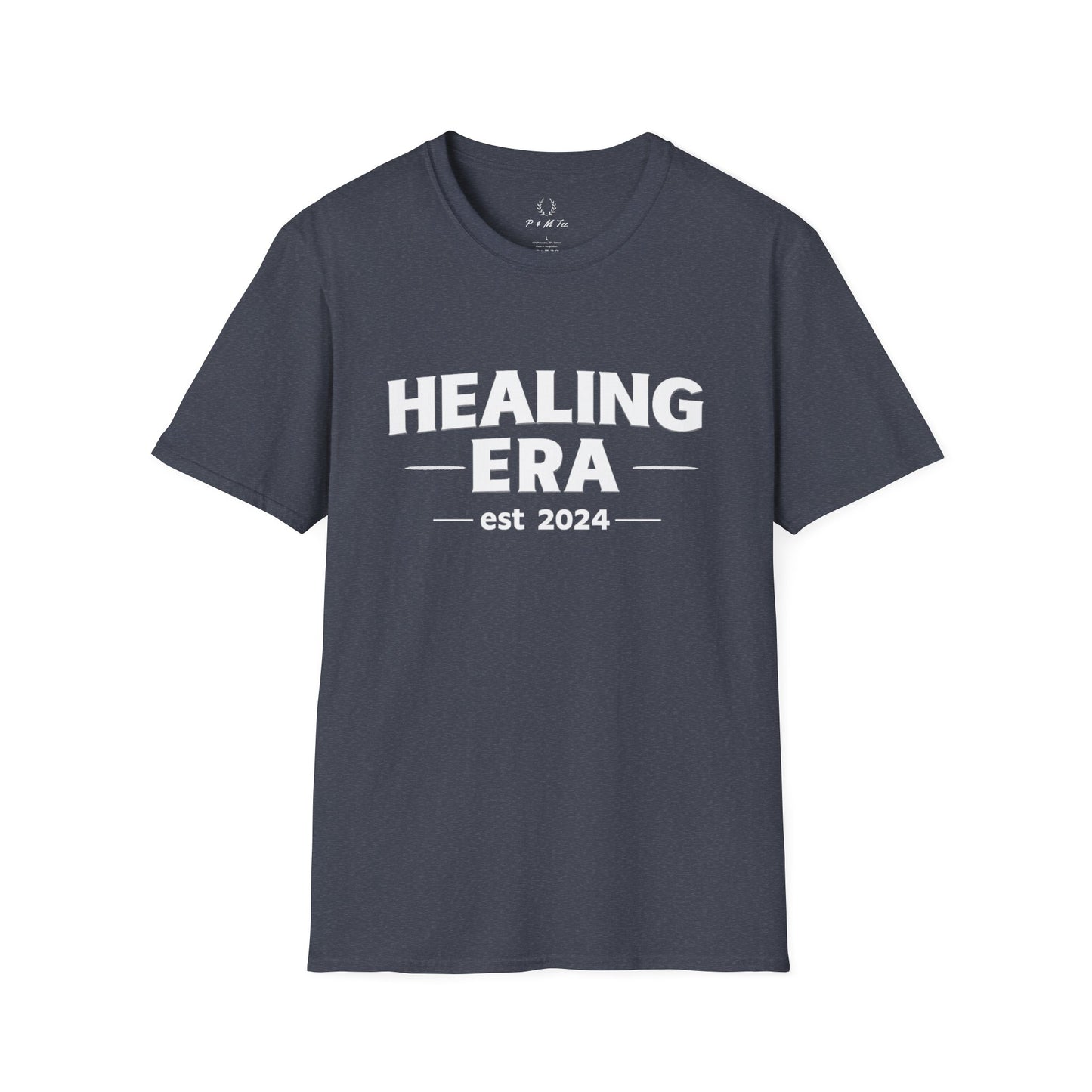 Healing Era T-Shirt | “Healing Era Est. 2024” Minimal Wellness Tee