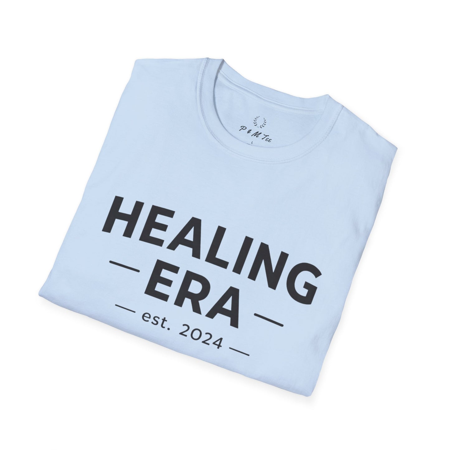 Healing Era T-Shirt | “Healing Era Est. 2024” Minimal Wellness Tee