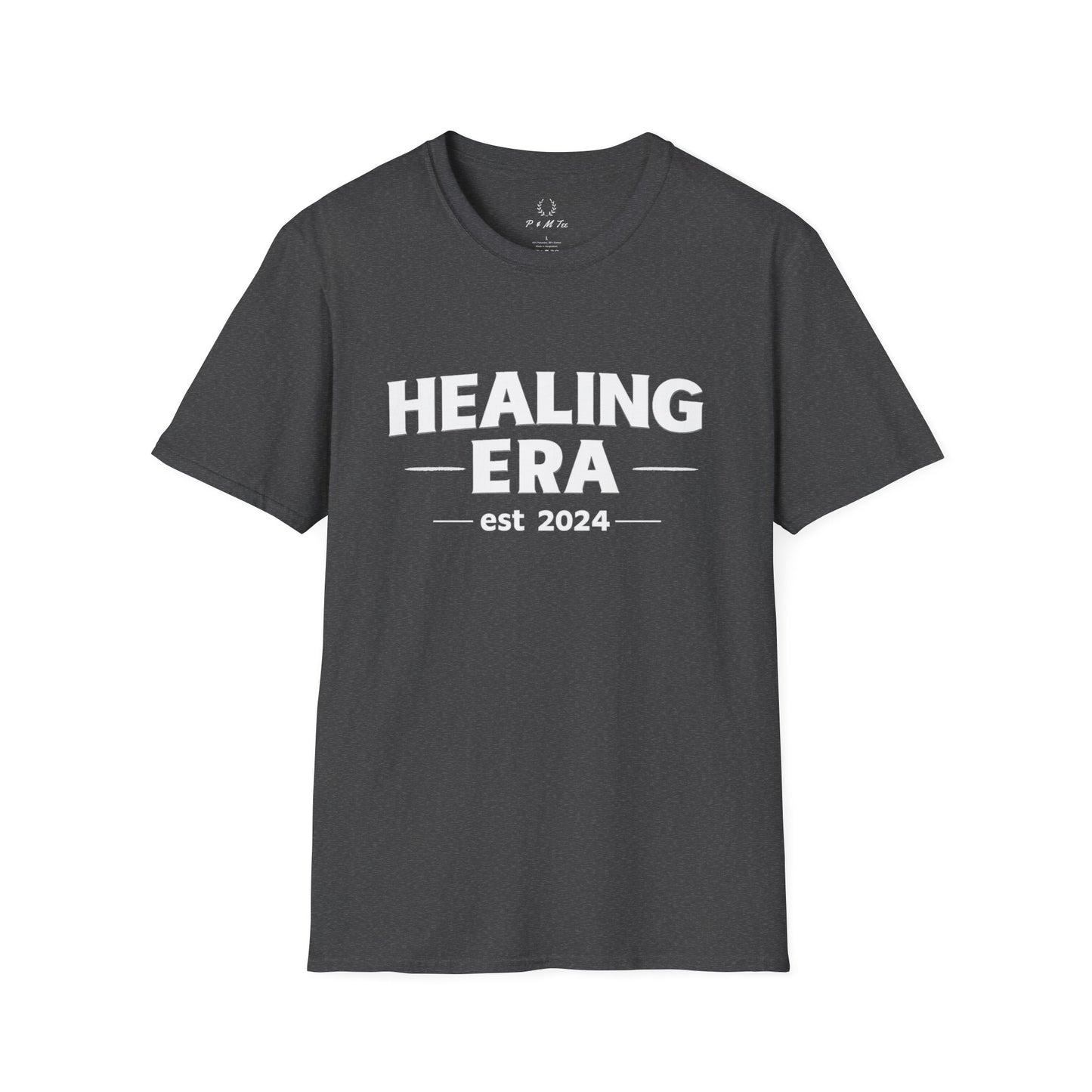 Healing Era T-Shirt | “Healing Era Est. 2024” Minimal Wellness Tee