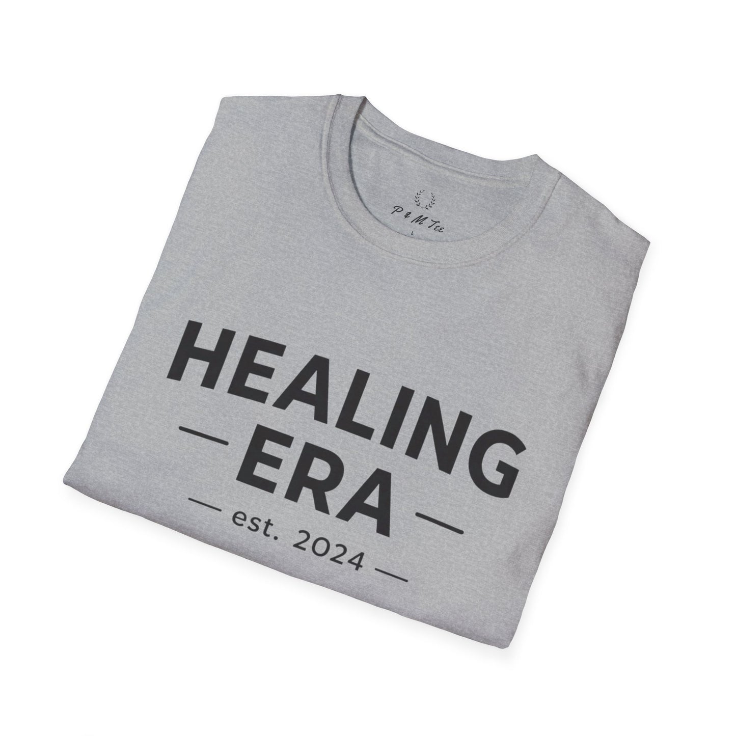 Healing Era T-Shirt | “Healing Era Est. 2024” Minimal Wellness Tee