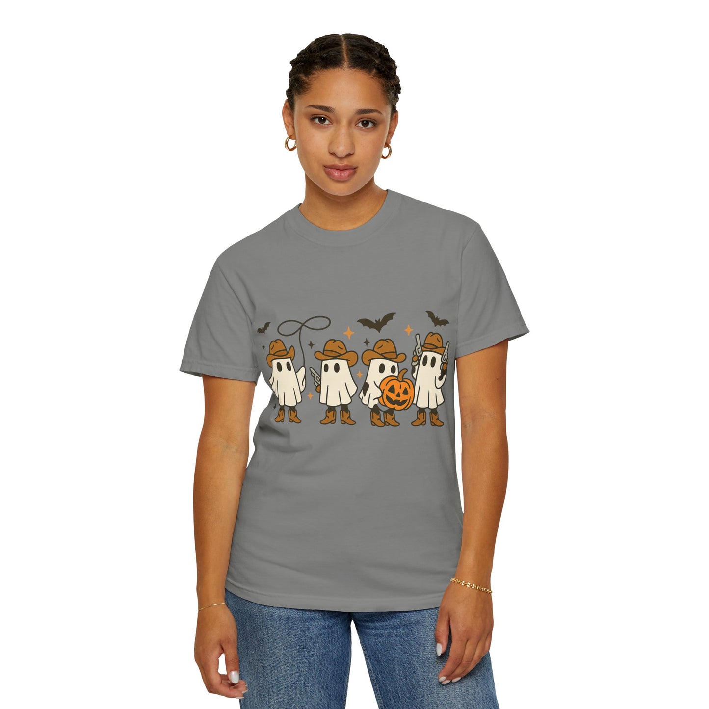 Western Ghost T-Shirt, Halloween Shirt, Cute Ghost Shirt, Halloween Party Shirt, Spooky Fall Shirt, Country Girl Gift