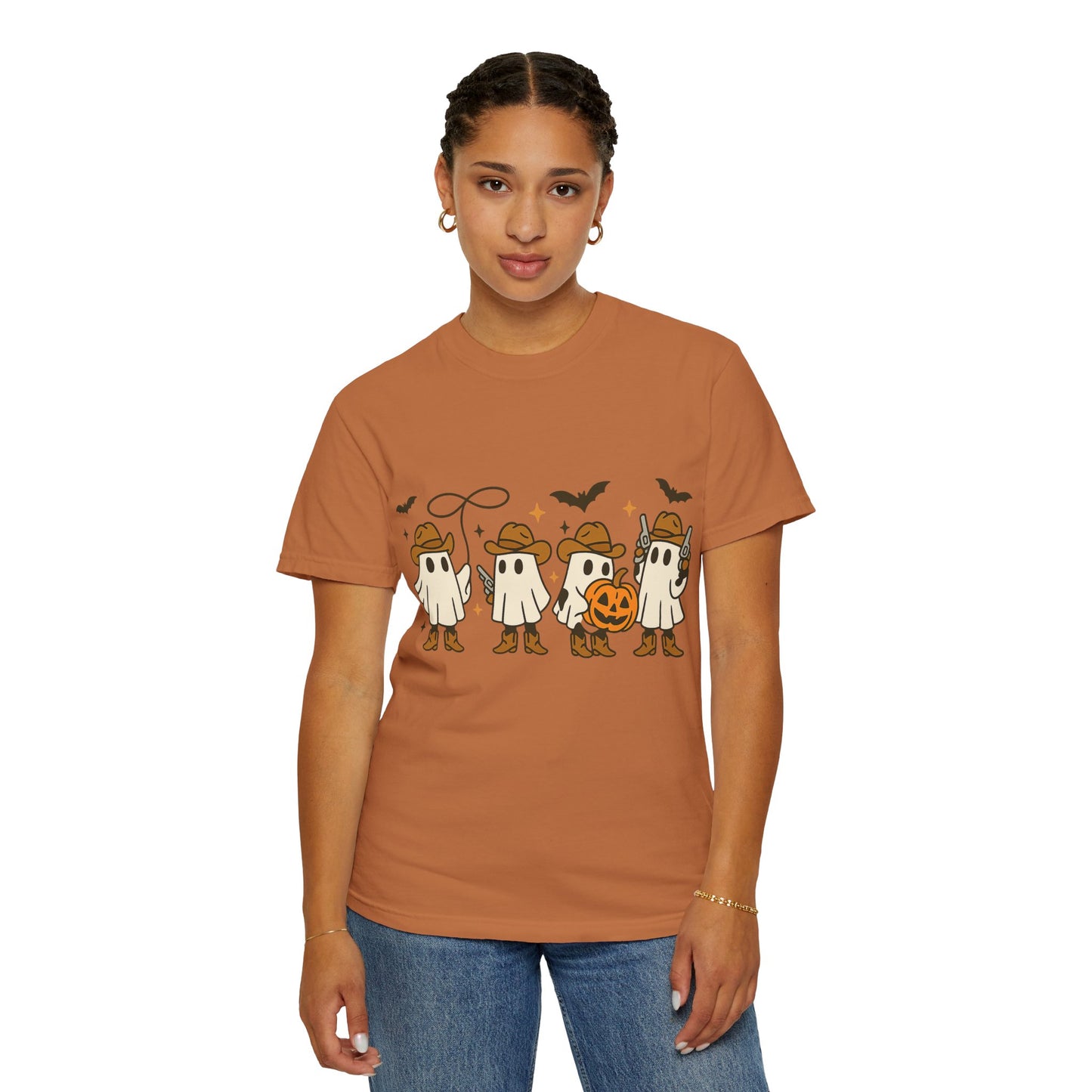 Western Ghost T-Shirt, Halloween Shirt, Cute Ghost Shirt, Halloween Party Shirt, Spooky Fall Shirt, Country Girl Gift