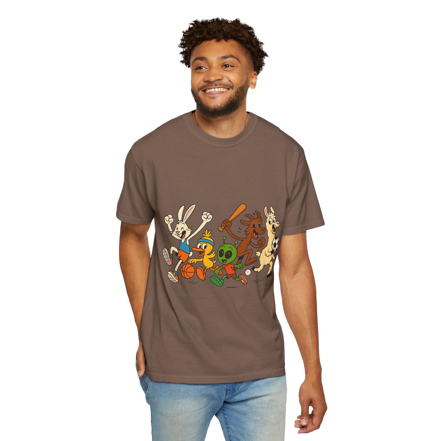 Cartoon Sports Team T-Shirt