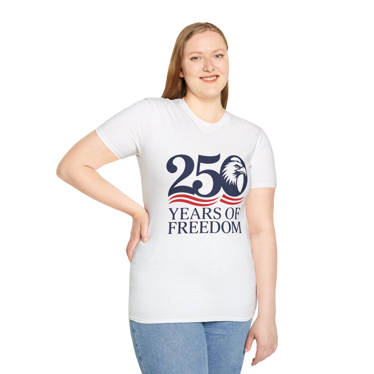 25 Years of Freedom Eagle T-Shirt | Patriotic Anniversary Tee