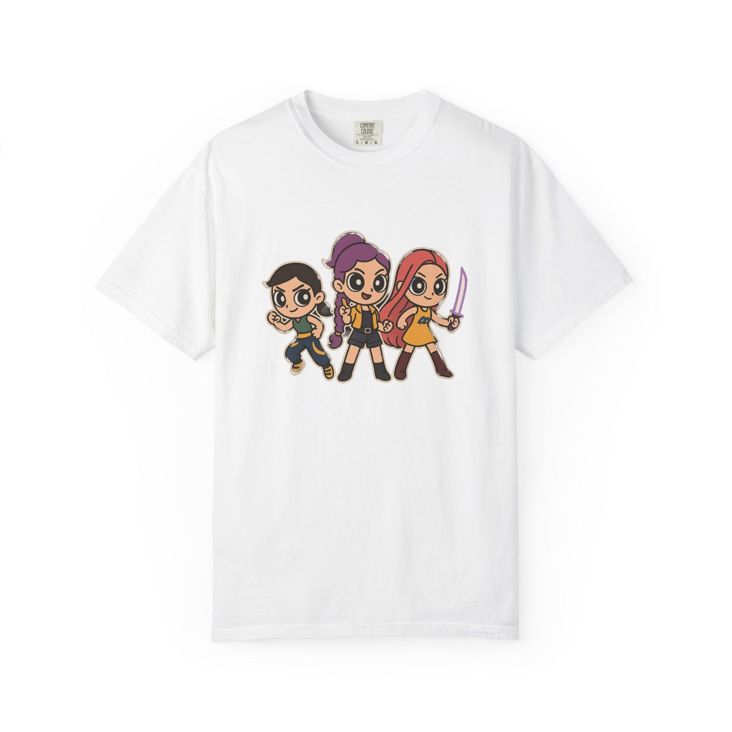 K-Pop Demon Hunters Cute Cartoon T-Shirt