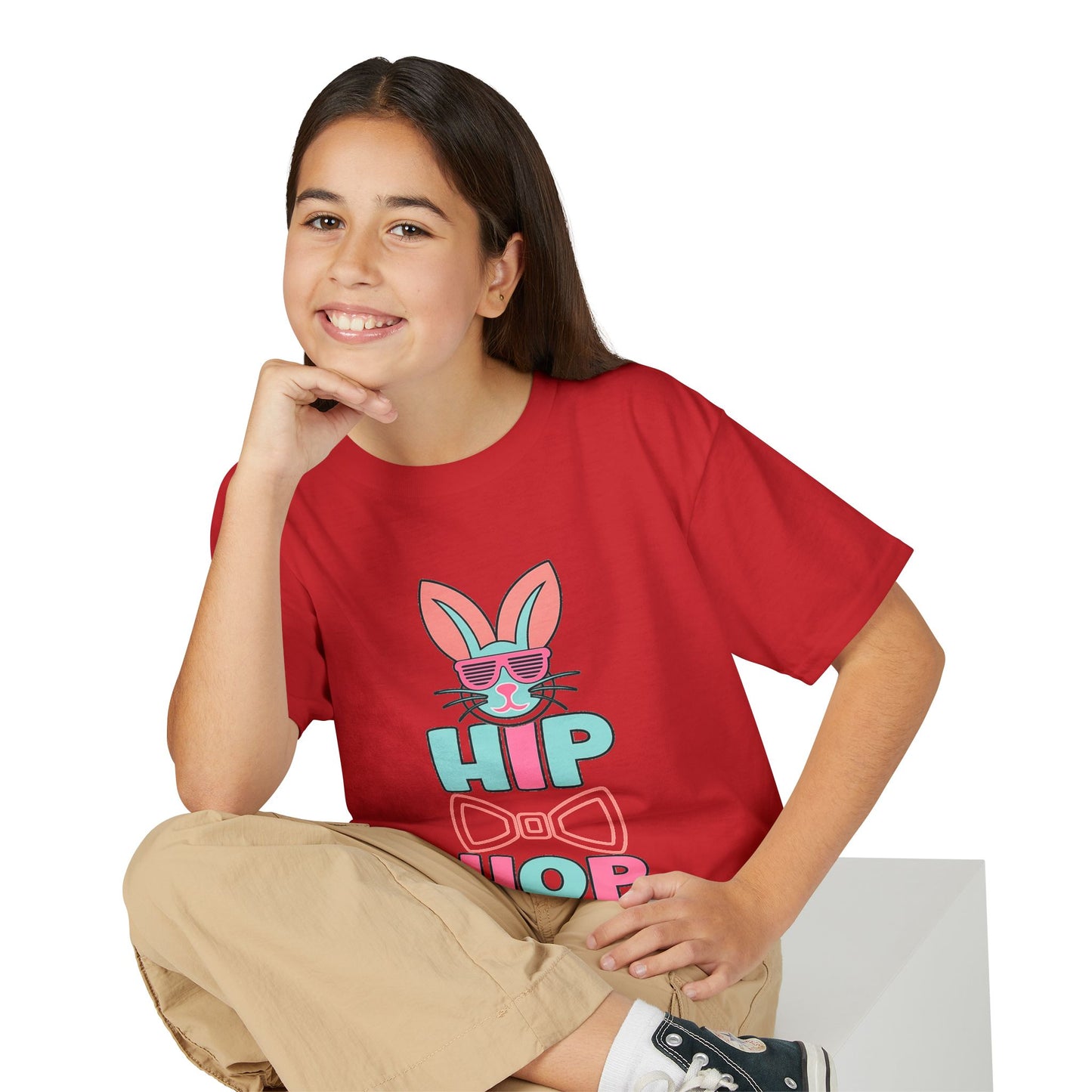 Youth Hip Hop Bunny T-Shirt — Cute Kids Graphic Tee
