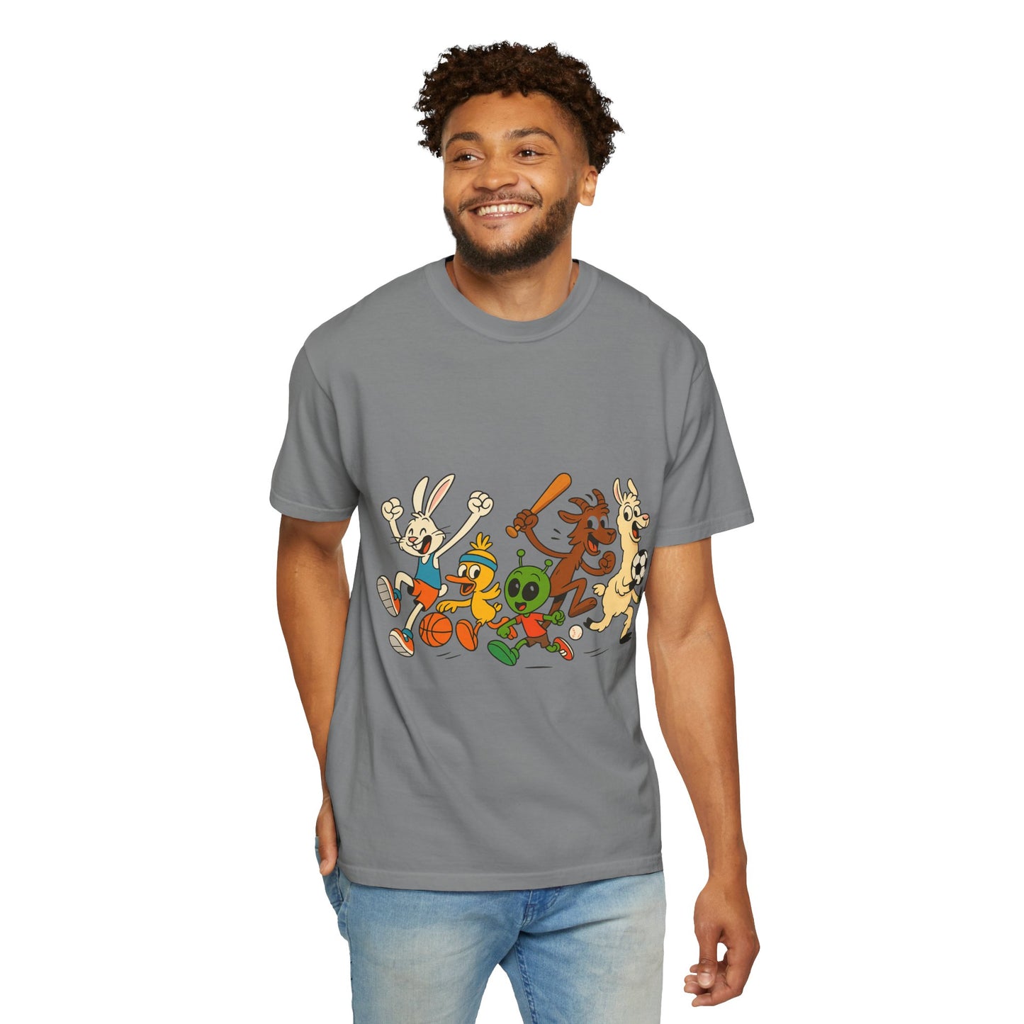 Cartoon Sports Team T-Shirt