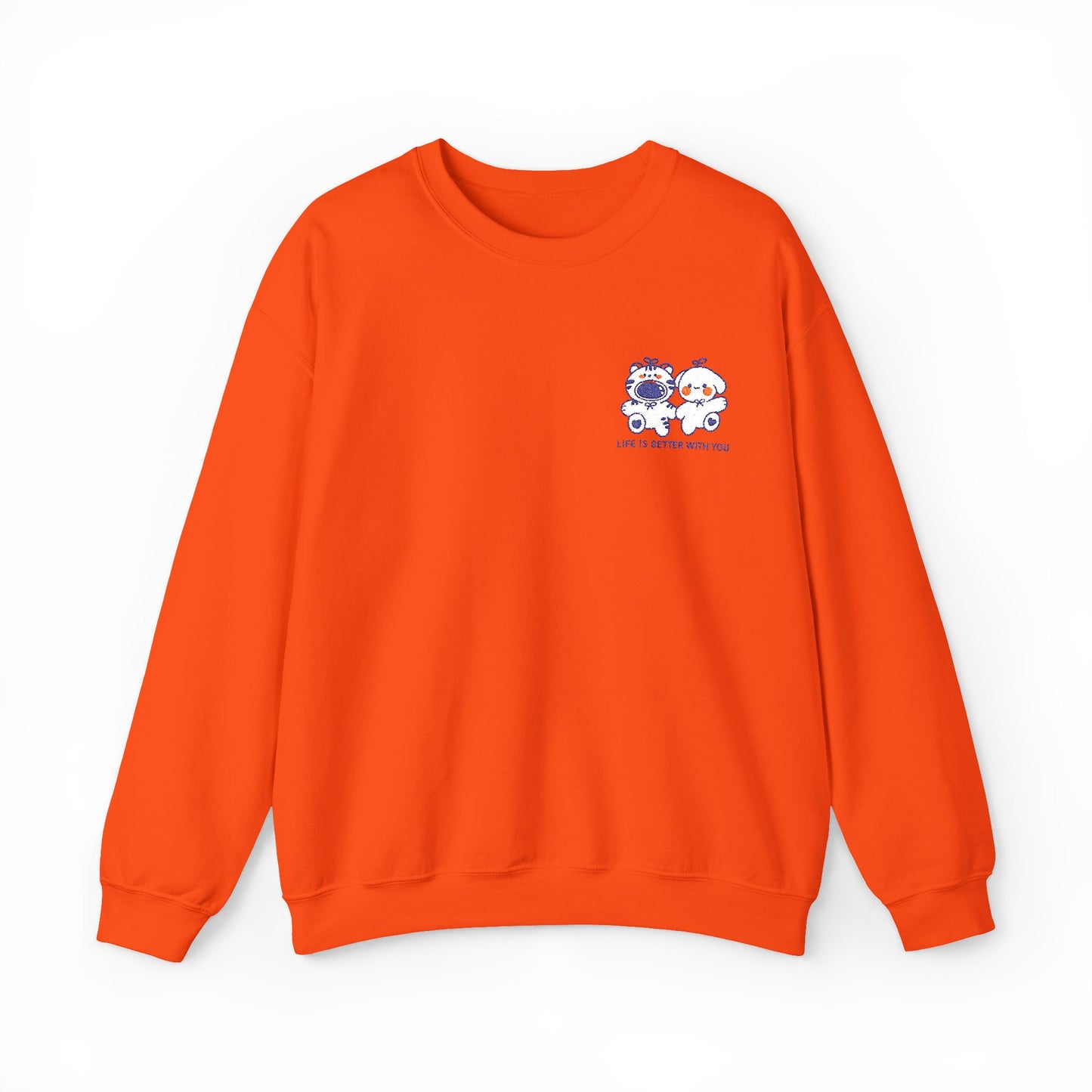 Crewneck Sweatshirt - Better Together Cute Companion
