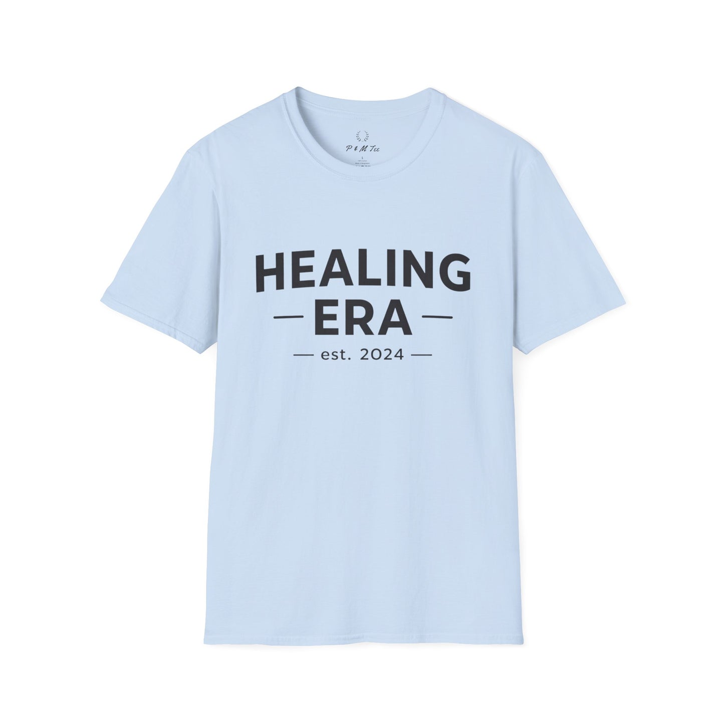 Healing Era T-Shirt | “Healing Era Est. 2024” Minimal Wellness Tee