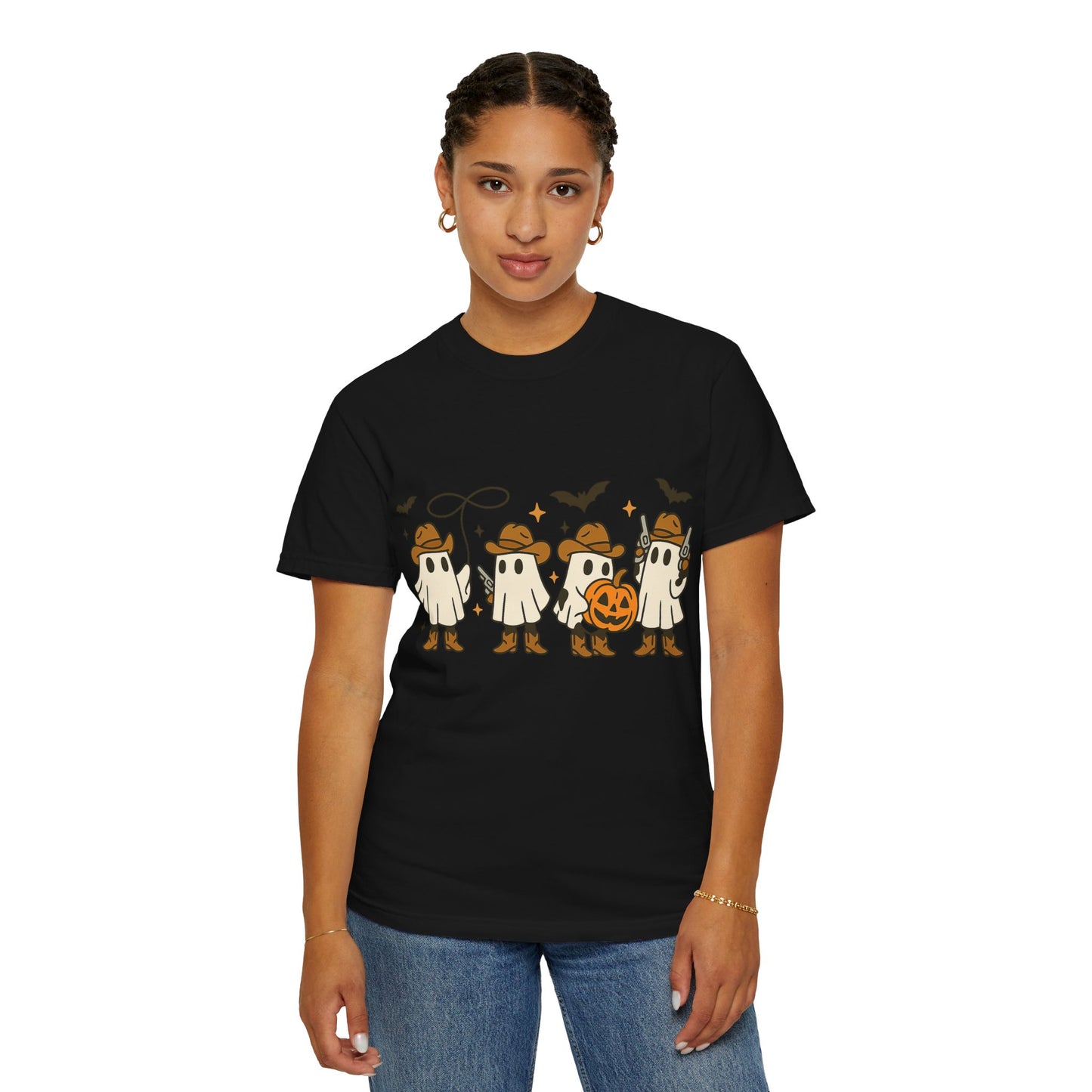 Western Ghost T-Shirt, Halloween Shirt, Cute Ghost Shirt, Halloween Party Shirt, Spooky Fall Shirt, Country Girl Gift