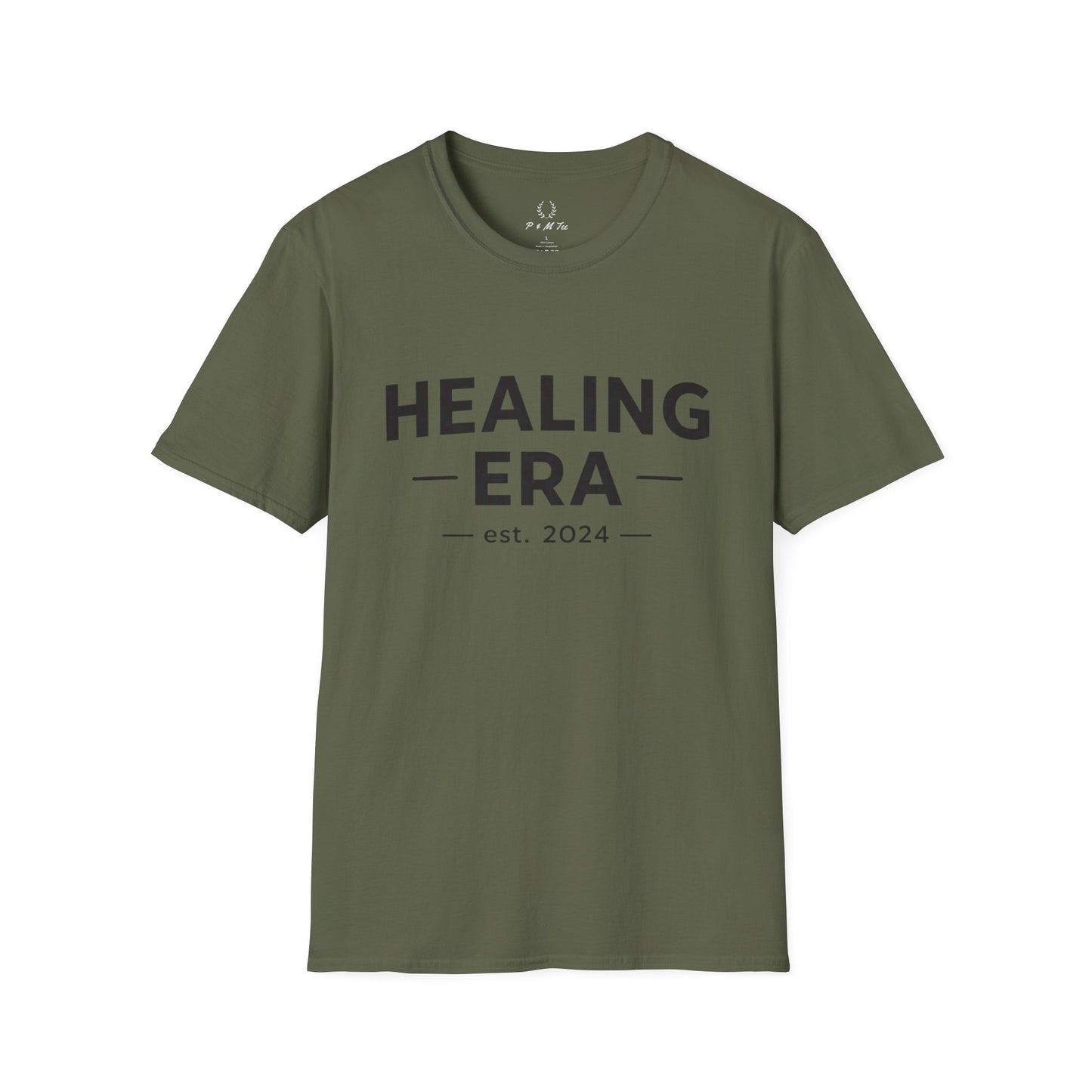 Healing Era T-Shirt | “Healing Era Est. 2024” Minimal Wellness Tee