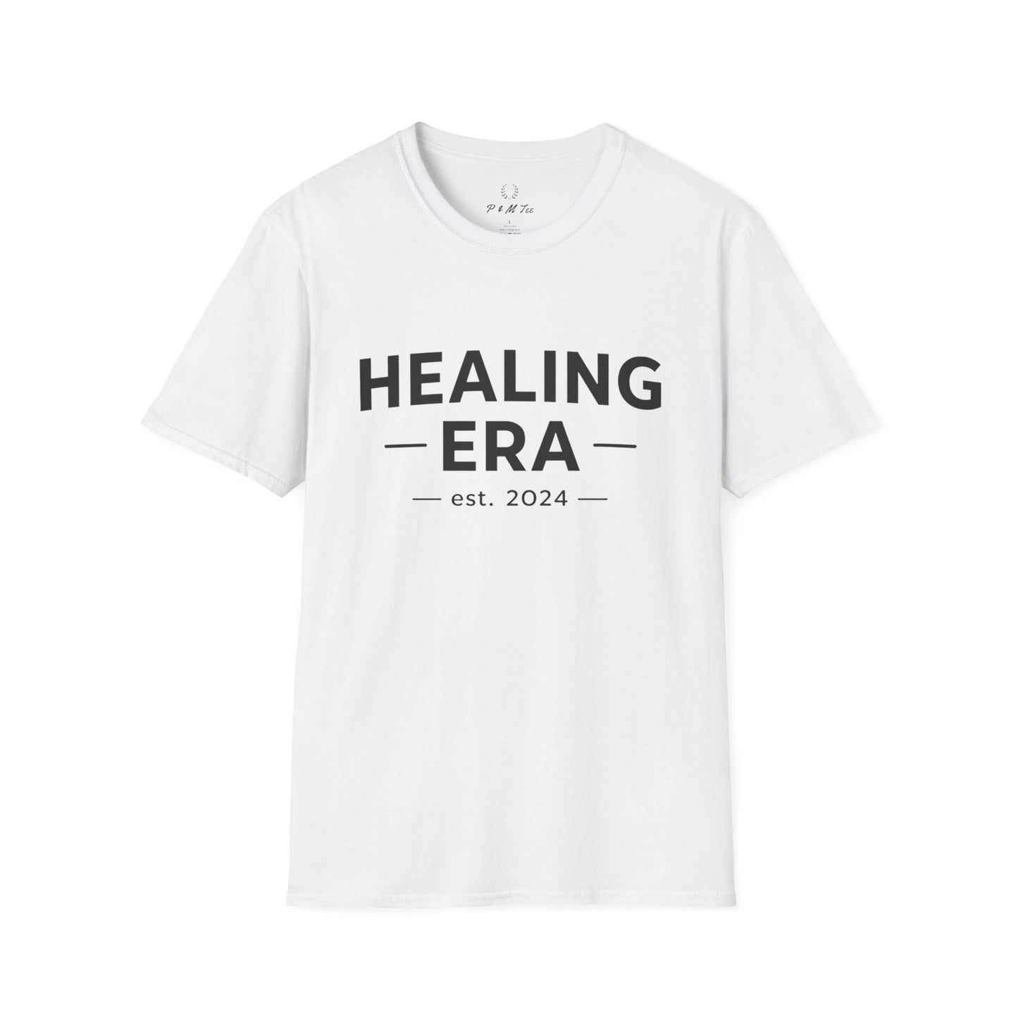 Healing Era T-Shirt | “Healing Era Est. 2024” Minimal Wellness Tee