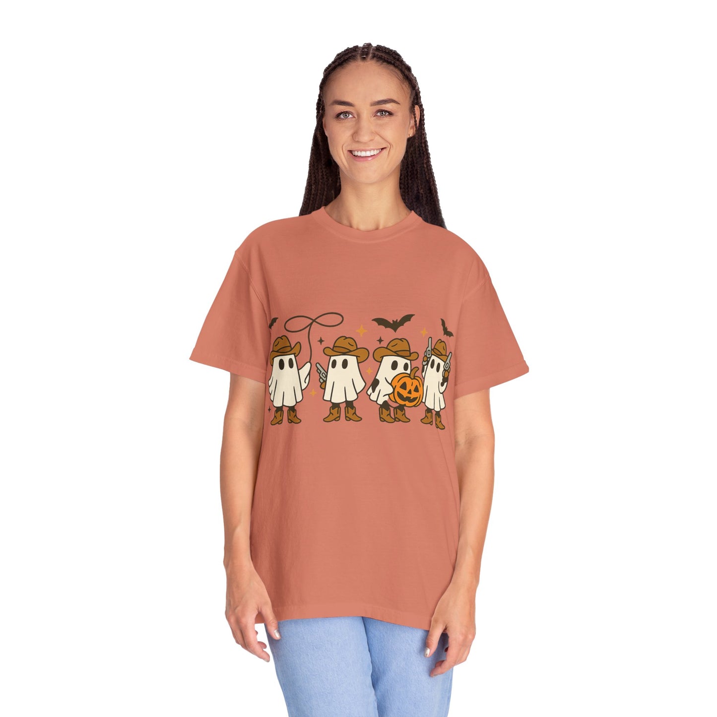 Western Ghost T-Shirt, Halloween Shirt, Cute Ghost Shirt, Halloween Party Shirt, Spooky Fall Shirt, Country Girl Gift