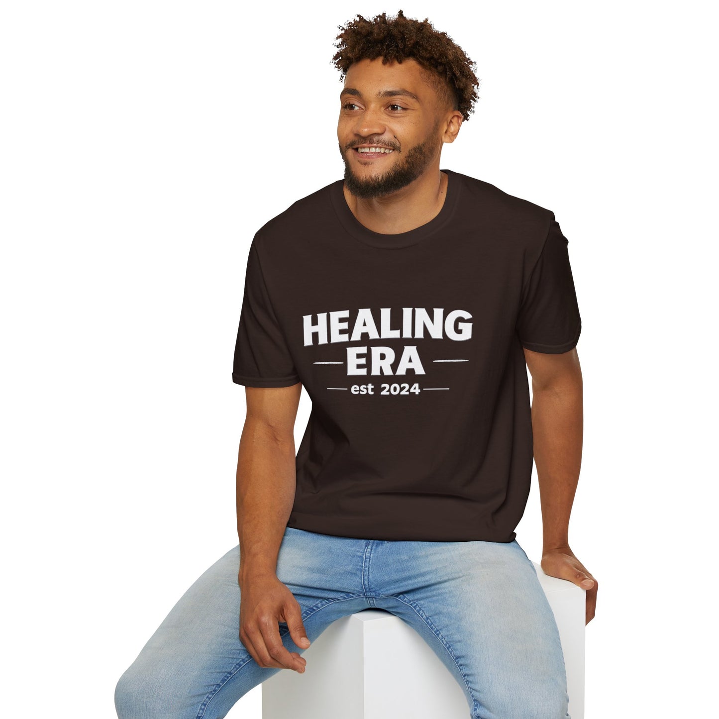 Healing Era T-Shirt | “Healing Era Est. 2024” Minimal Wellness Tee