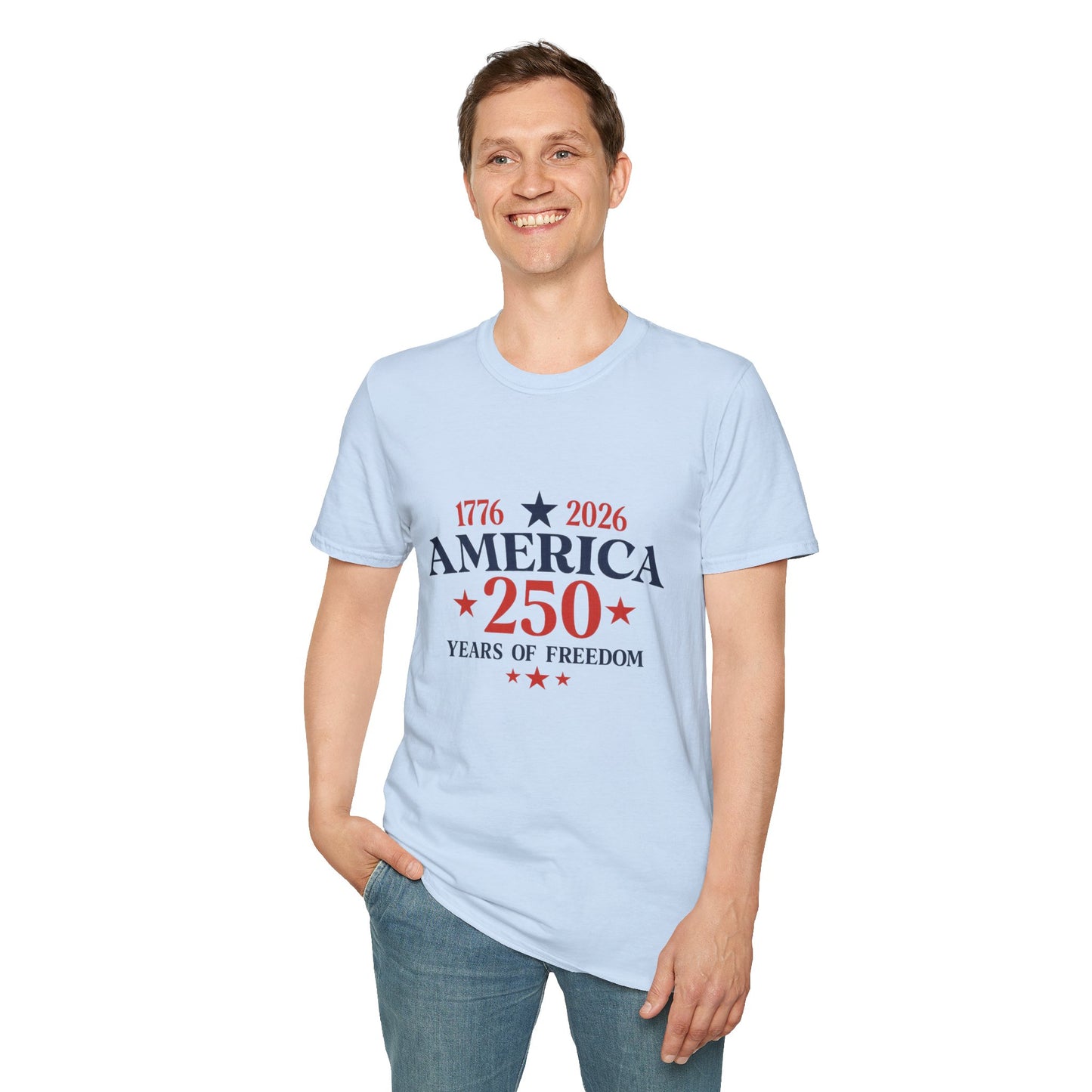 America 250 T-Shirt | 1776–2026 Years of Freedom Patriotic Tee