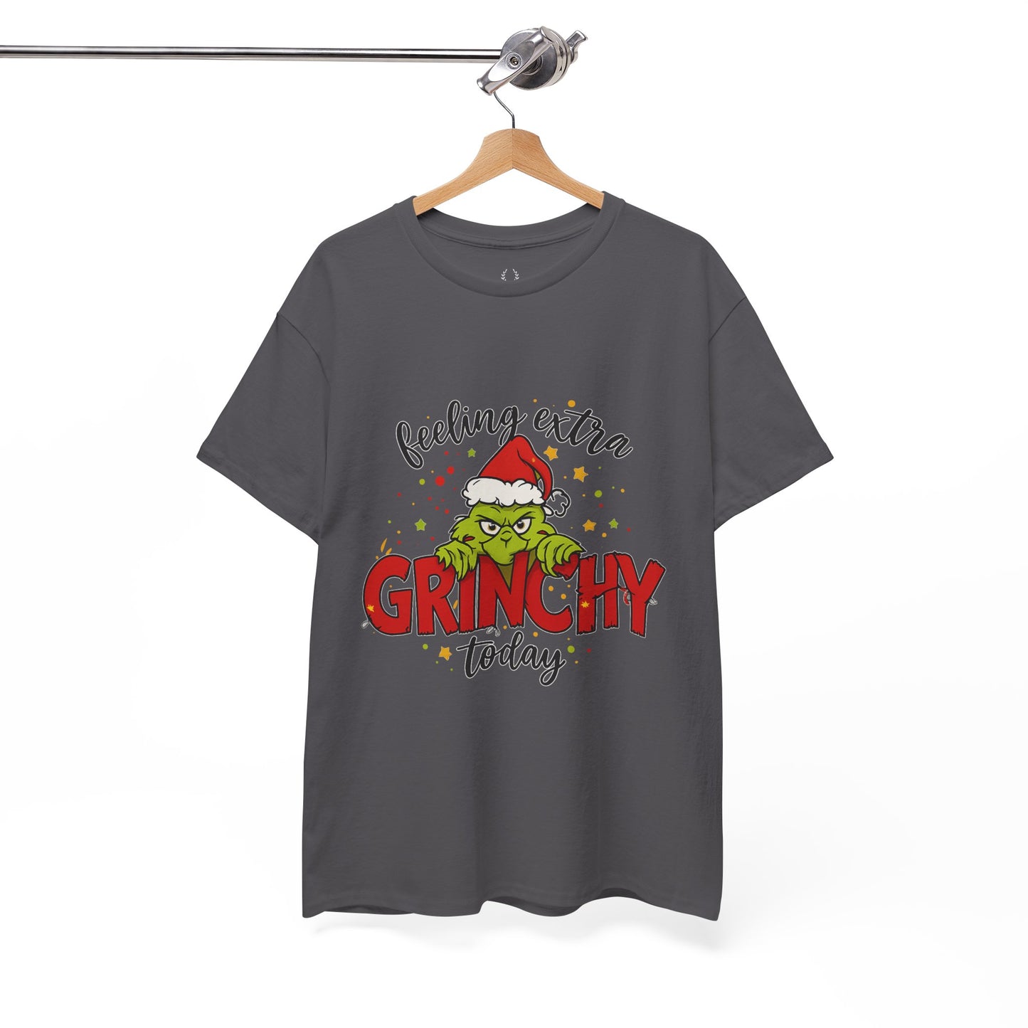 Grinch “Feeling Extra Grinchy Today” Christmas T-Shirt – Funny Holiday Tee