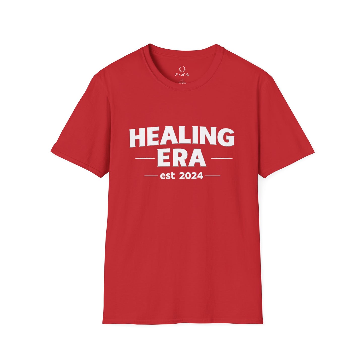 Healing Era T-Shirt | “Healing Era Est. 2024” Minimal Wellness Tee