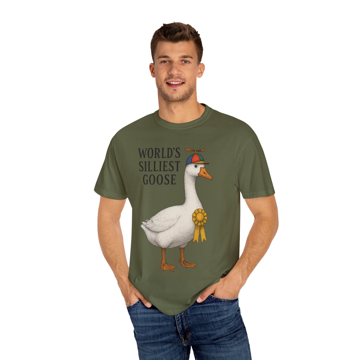 World’s Silliest Goose T-Shirt – Funny Award-Winning Goose Tee