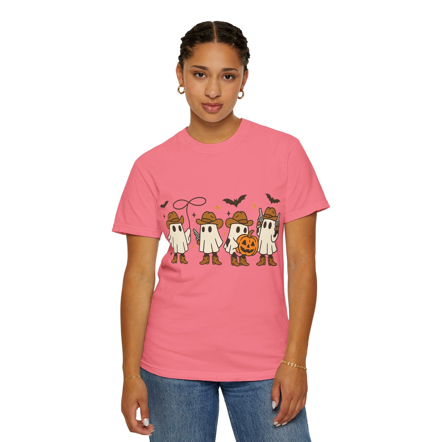 Western Ghost T-Shirt, Halloween Shirt, Cute Ghost Shirt, Halloween Party Shirt, Spooky Fall Shirt, Country Girl Gift
