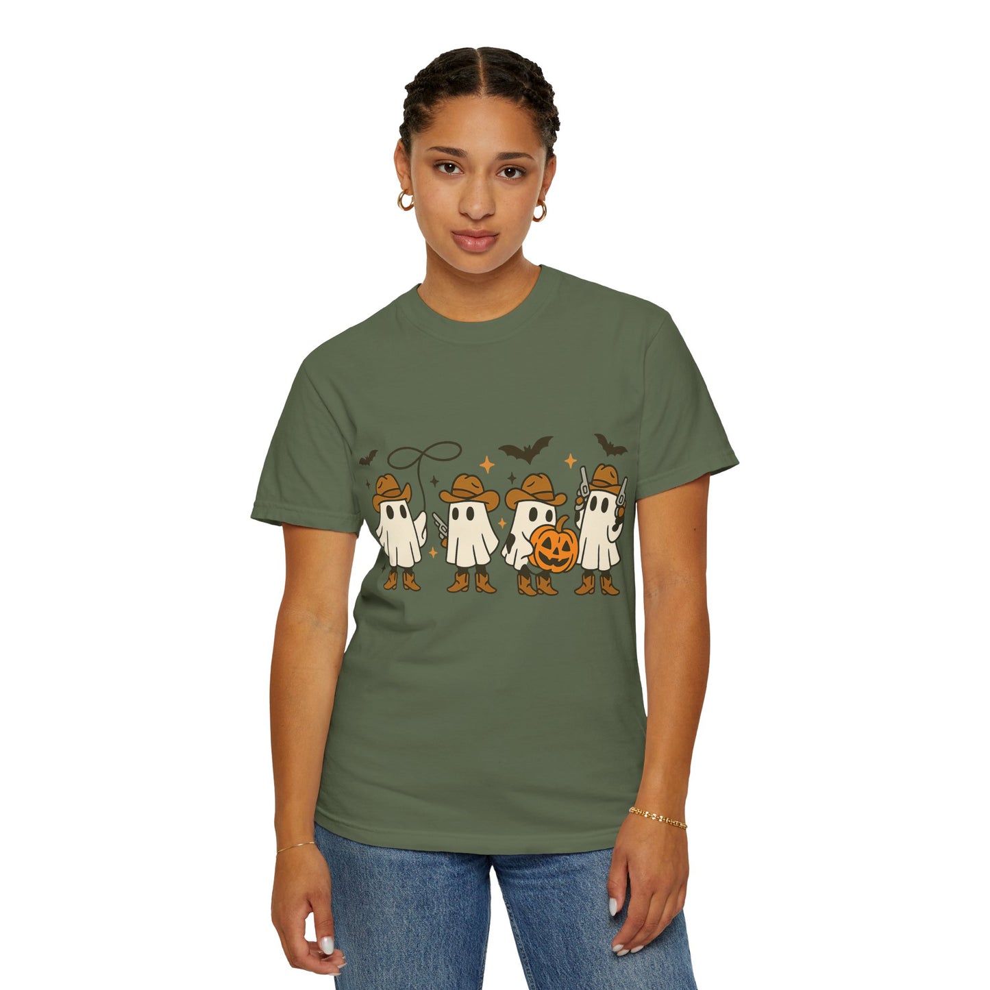 Western Ghost T-Shirt, Halloween Shirt, Cute Ghost Shirt, Halloween Party Shirt, Spooky Fall Shirt, Country Girl Gift