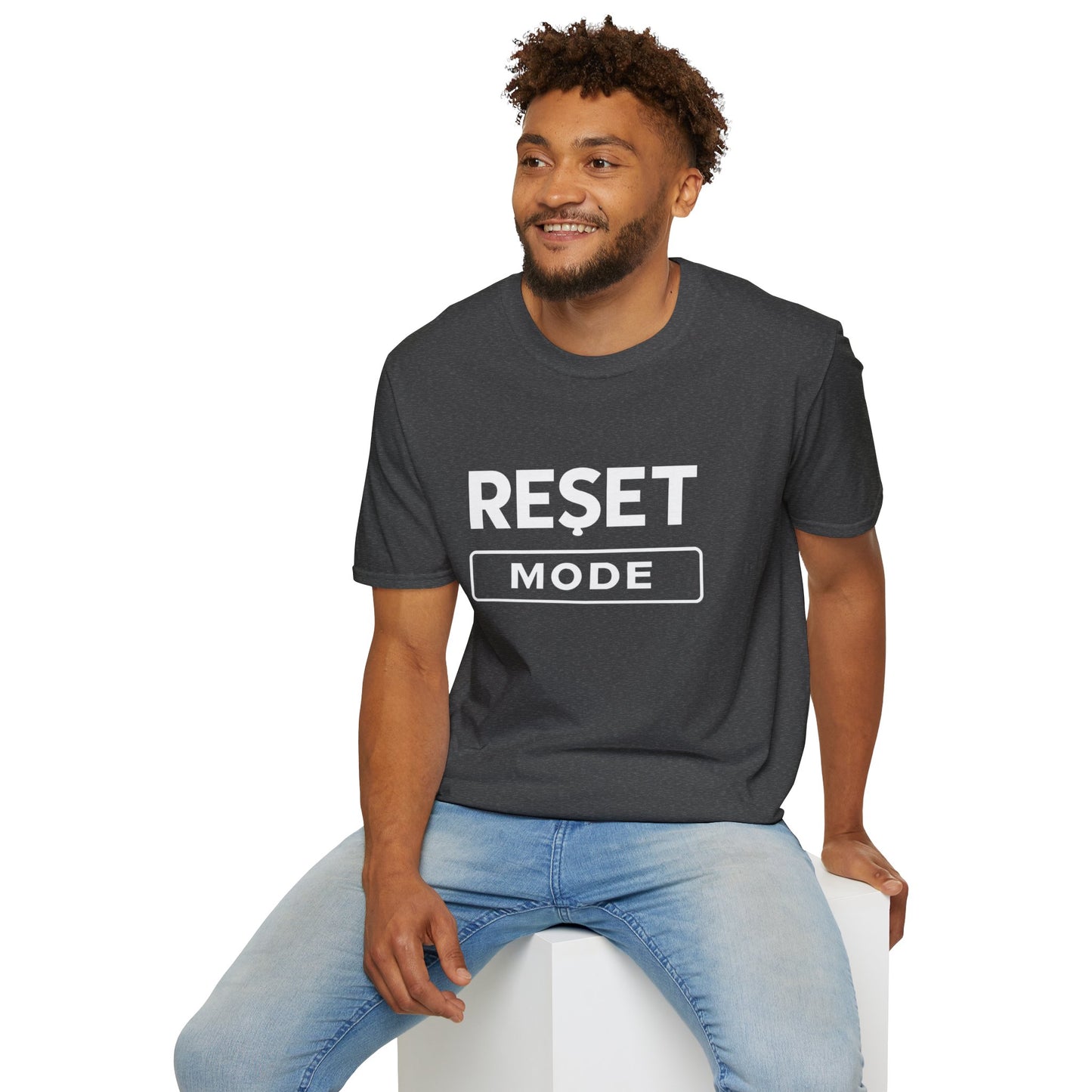 Reset Mode T-Shirt | Minimalist Motivational Graphic Tee