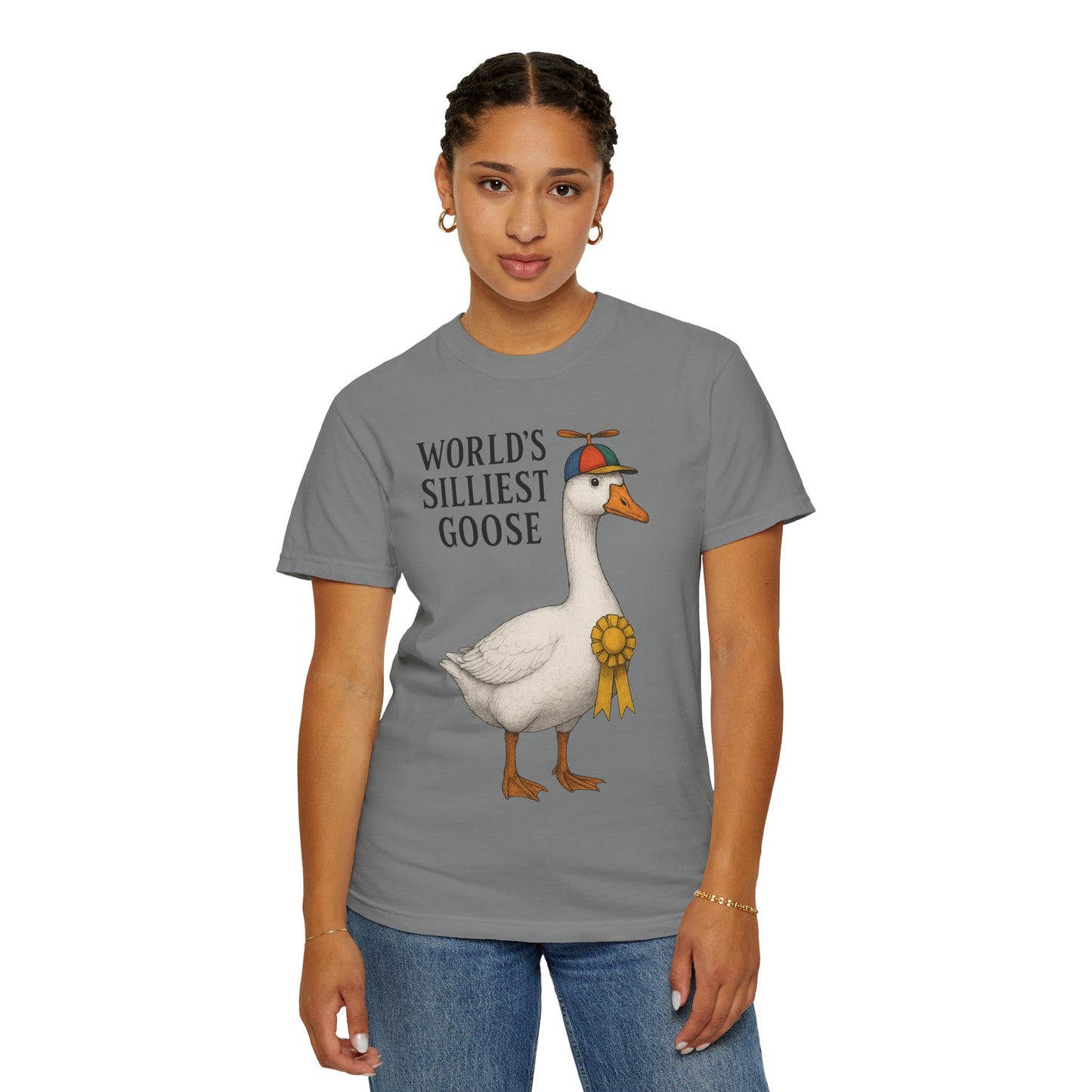 World’s Silliest Goose T-Shirt – Funny Award-Winning Goose Tee
