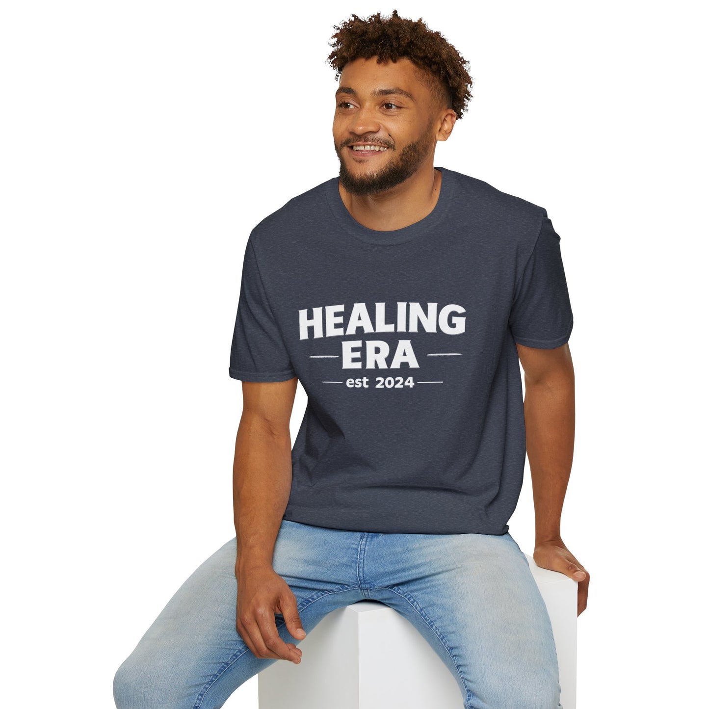 Healing Era T-Shirt | “Healing Era Est. 2024” Minimal Wellness Tee