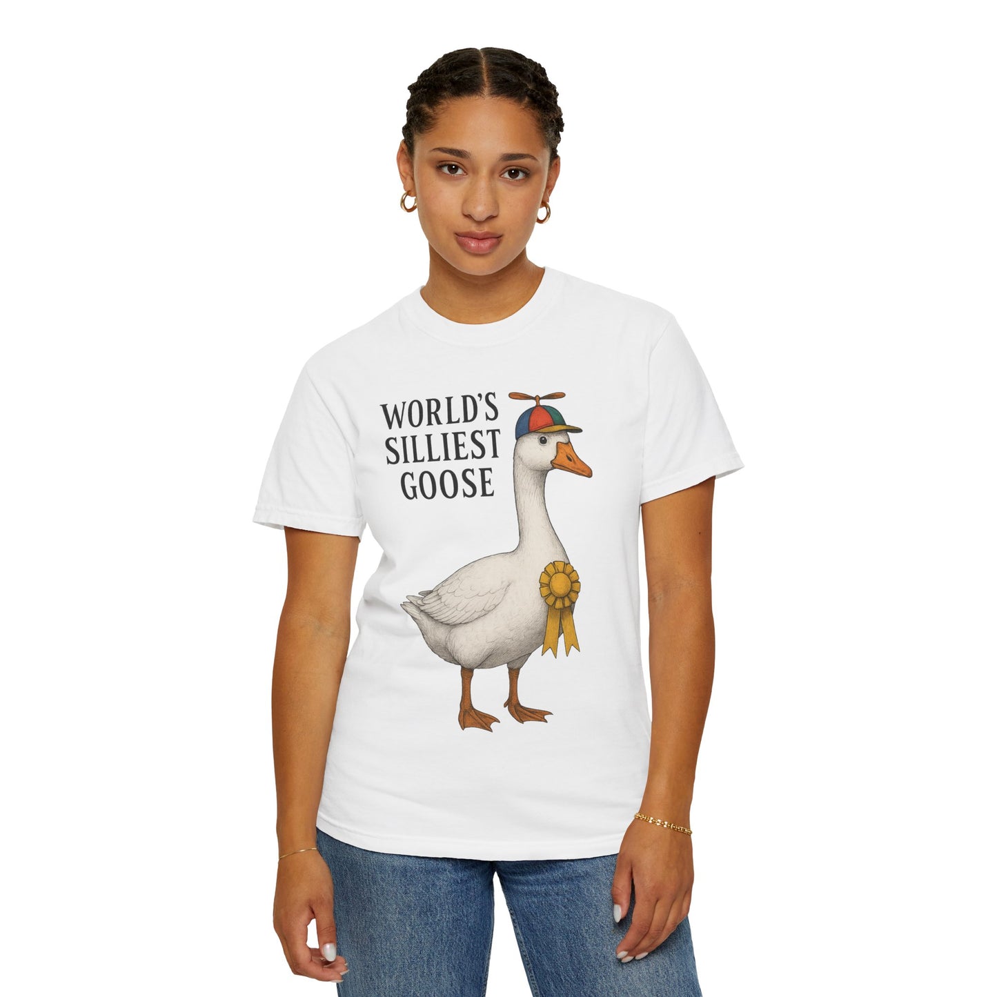 World’s Silliest Goose T-Shirt – Funny Award-Winning Goose Tee