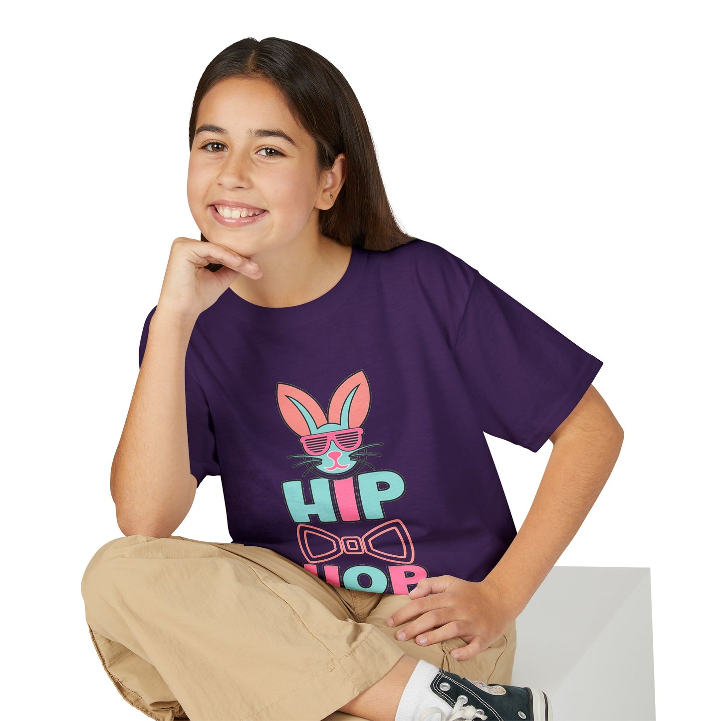Youth Hip Hop Bunny T-Shirt — Cute Kids Graphic Tee