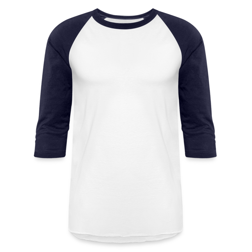 Baseball T-Shirt - white/navy