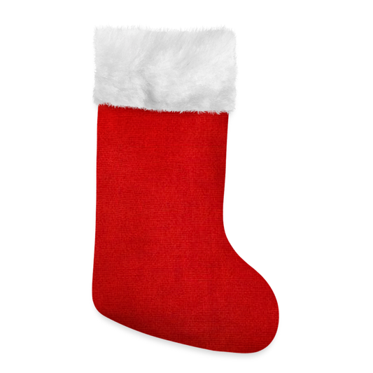 Christmas Stocking - red/white