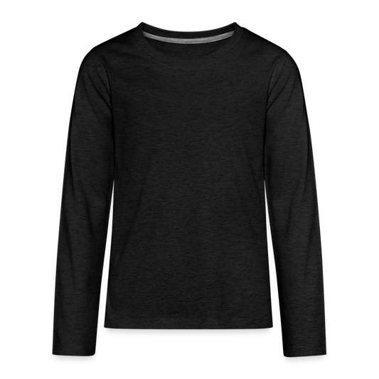 Kids' Premium Long Sleeve T-Shirt - charcoal grey