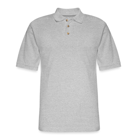 Men's Pique Polo Shirt - heather gray